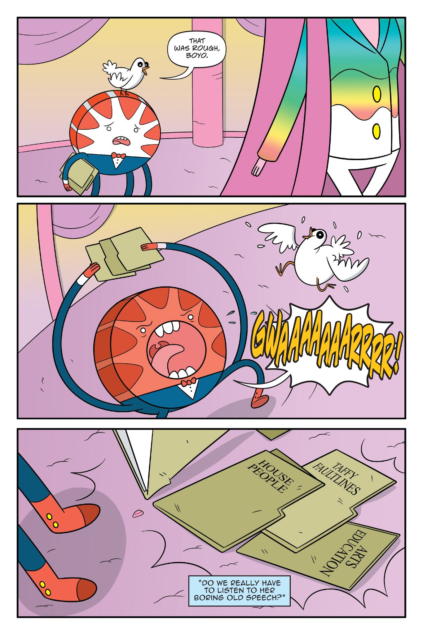 Read online Adventure Time: President Bubblegum comic -  Issue # TPB - 68