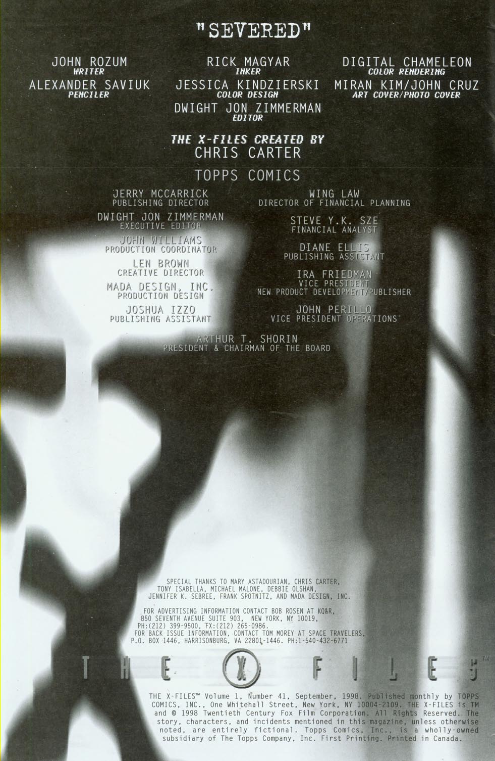 Read online The X-Files (1995) comic -  Issue #41 - 2