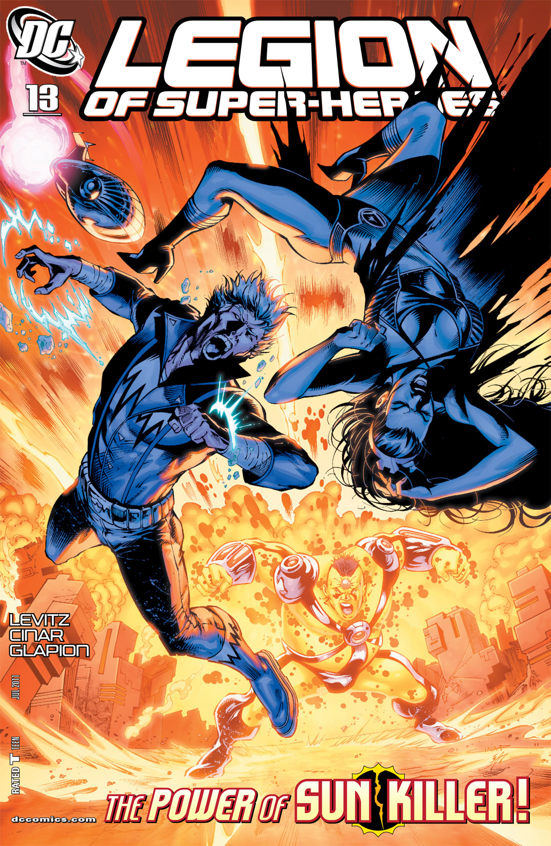 Read online Legion of Super-Heroes (2010) comic -  Issue #13 - 1