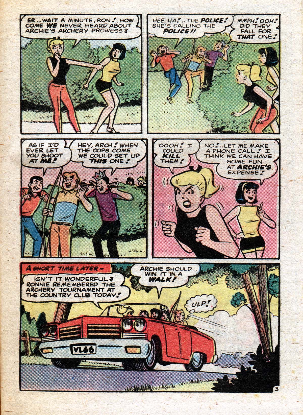 Read online Archie...Archie Andrews, Where Are You? Digest Magazine comic -  Issue #4 - 144