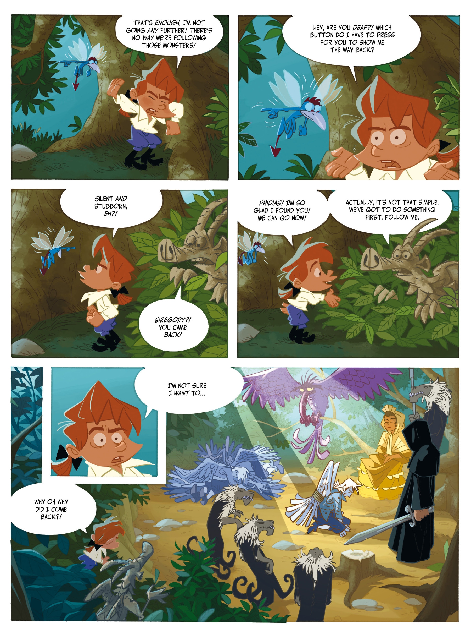 Read online Gregory and the Gargoyles comic -  Issue #3 - 18