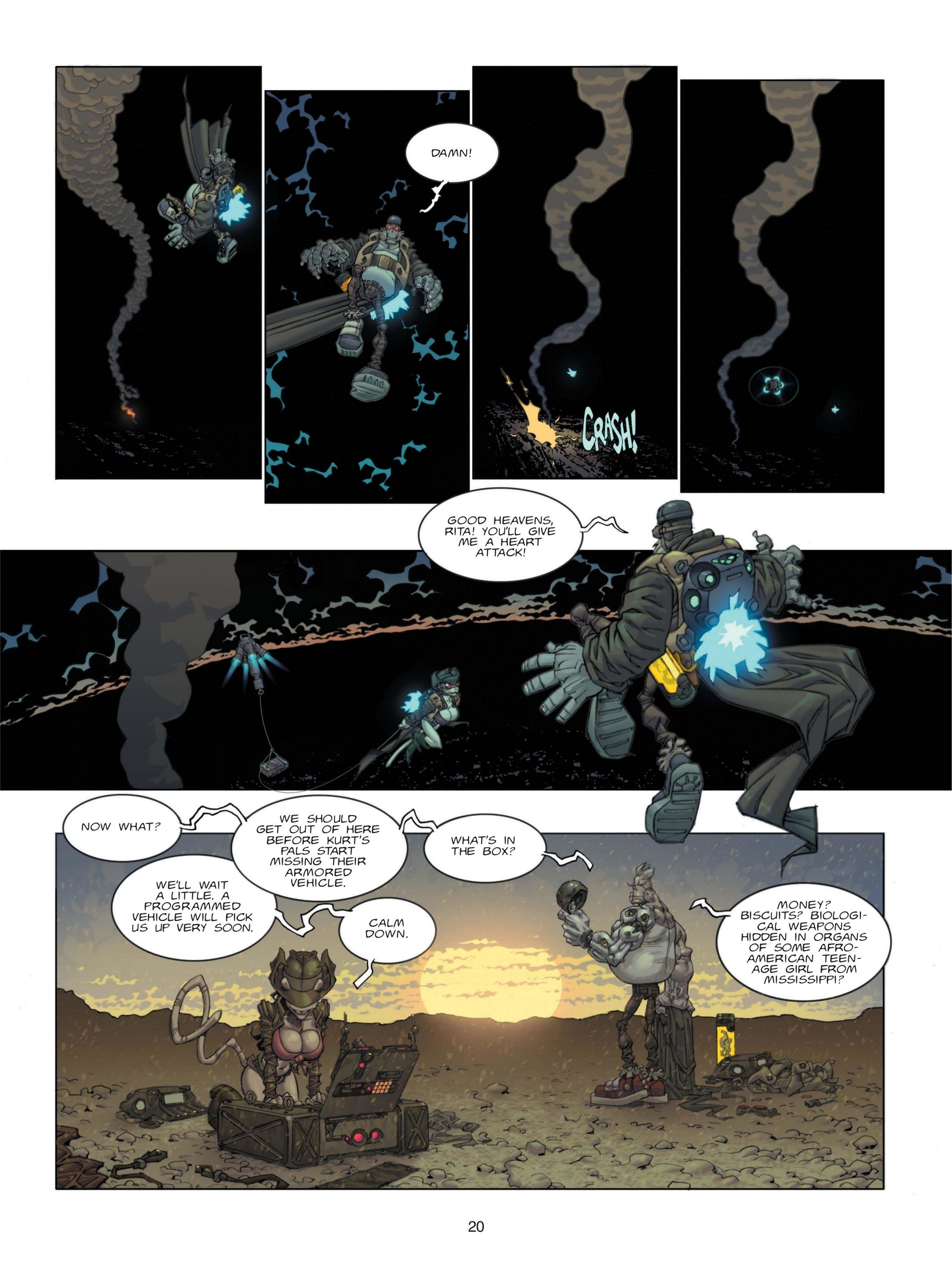 Read online Slum Nation comic -  Issue #2 - 22