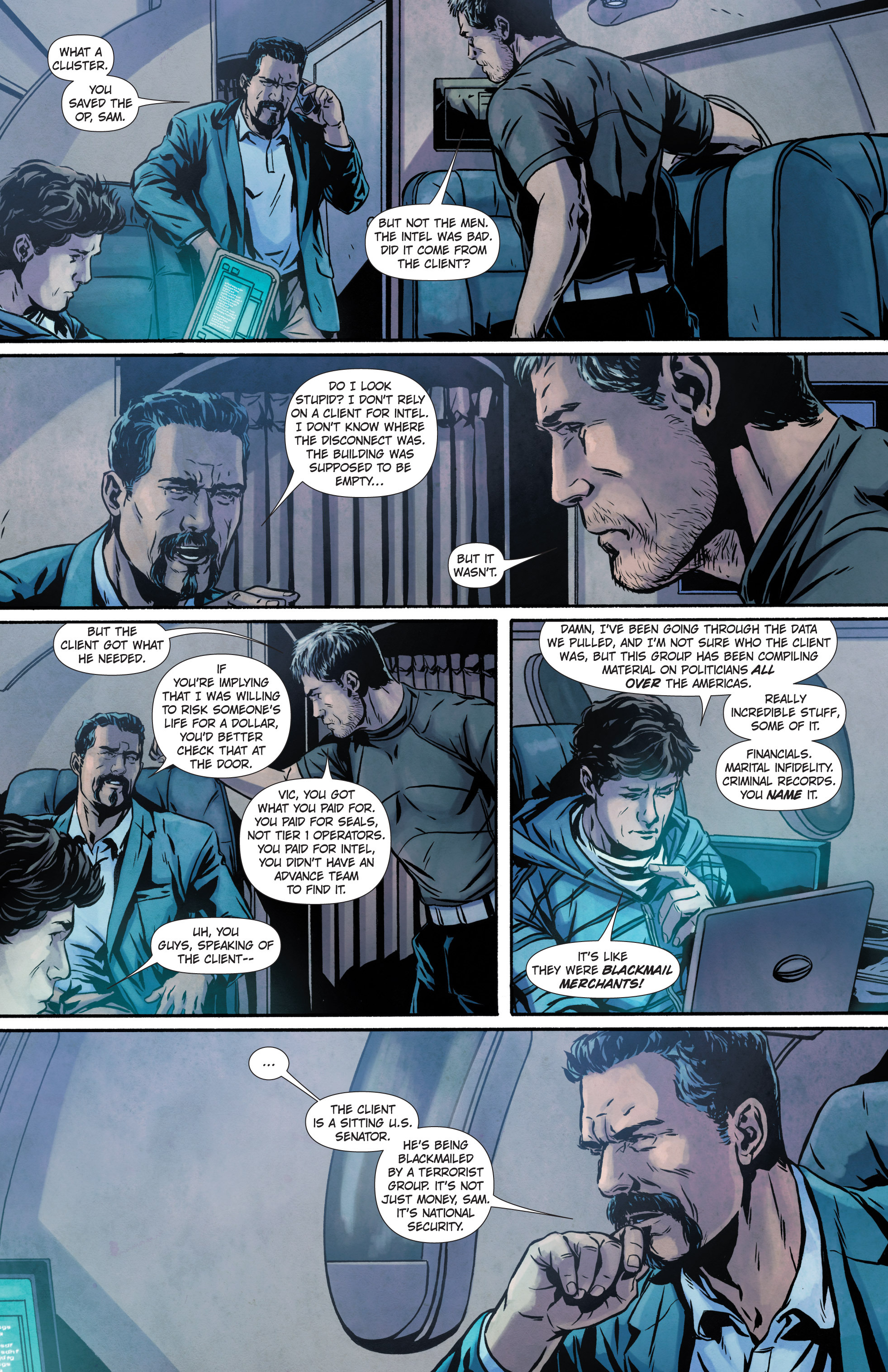 Read online Tom Clancy's Splinter Cell: Echoes comic -  Issue #1 - 22