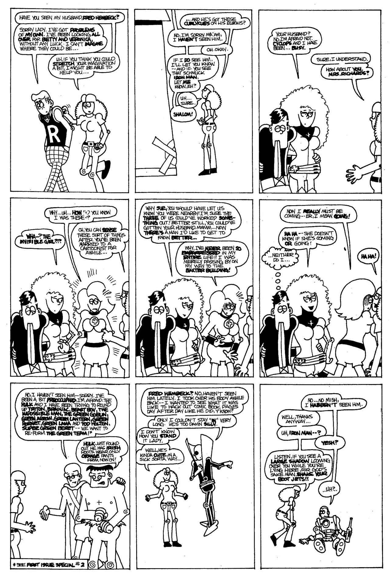 Read online The Nearly Complete Essential Hembeck Archives Omnibus comic -  Issue # TPB (Part 2) - 52