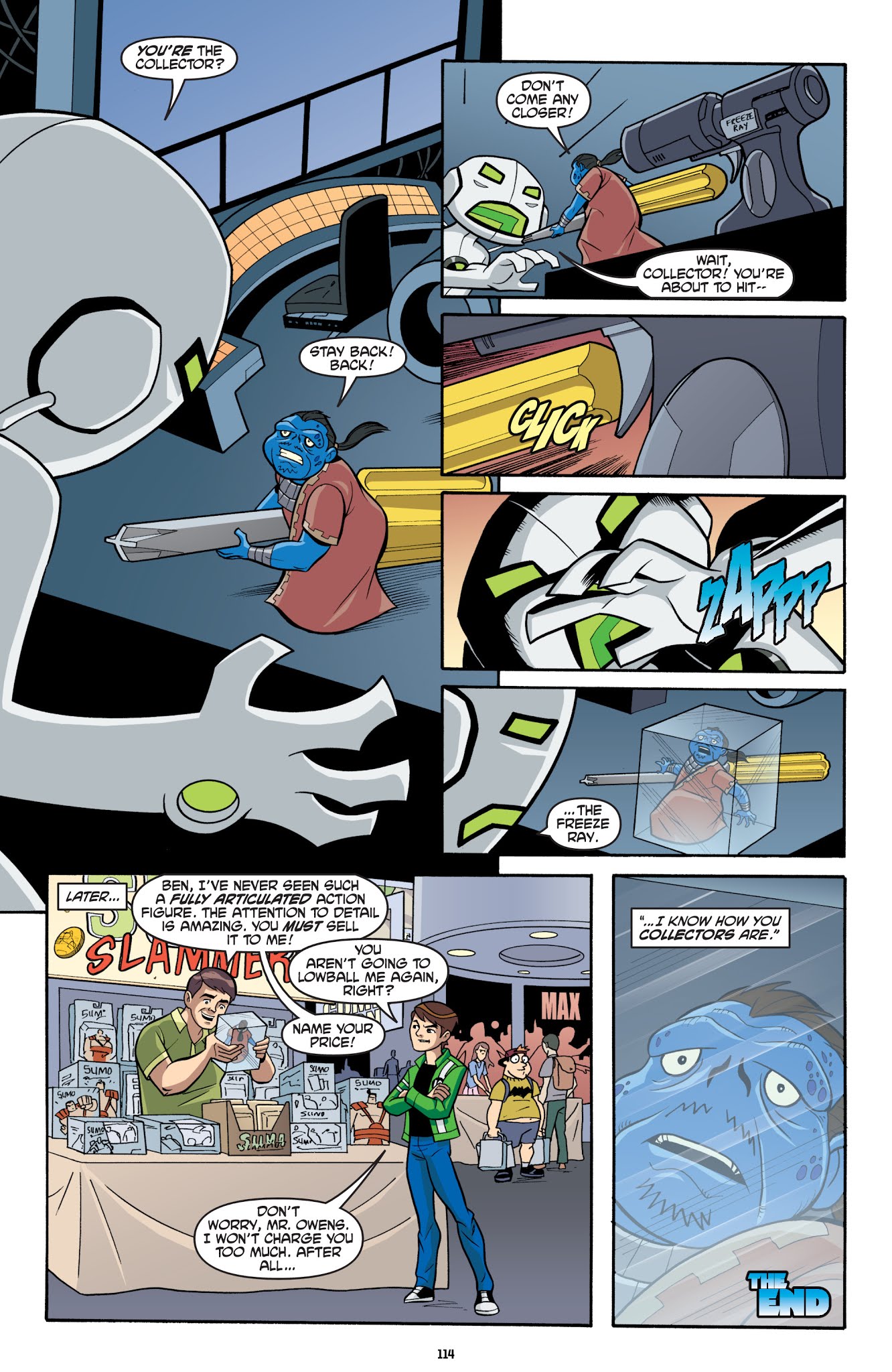 Read online Ben 10 Classics comic -  Issue # TPB 3 - 115