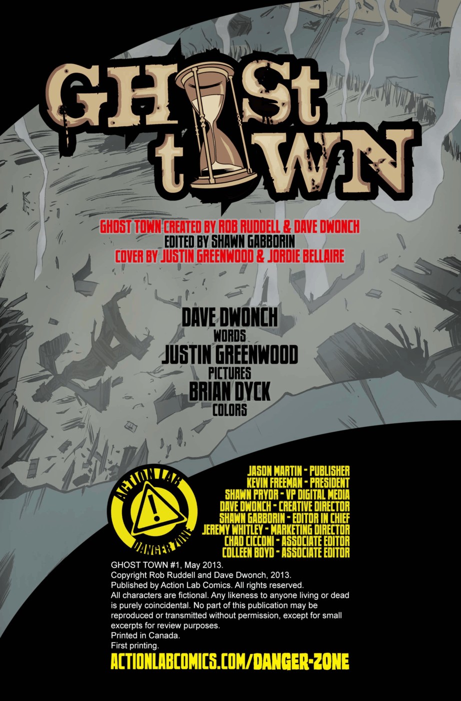 Read online Ghost Town comic -  Issue #1 - 2