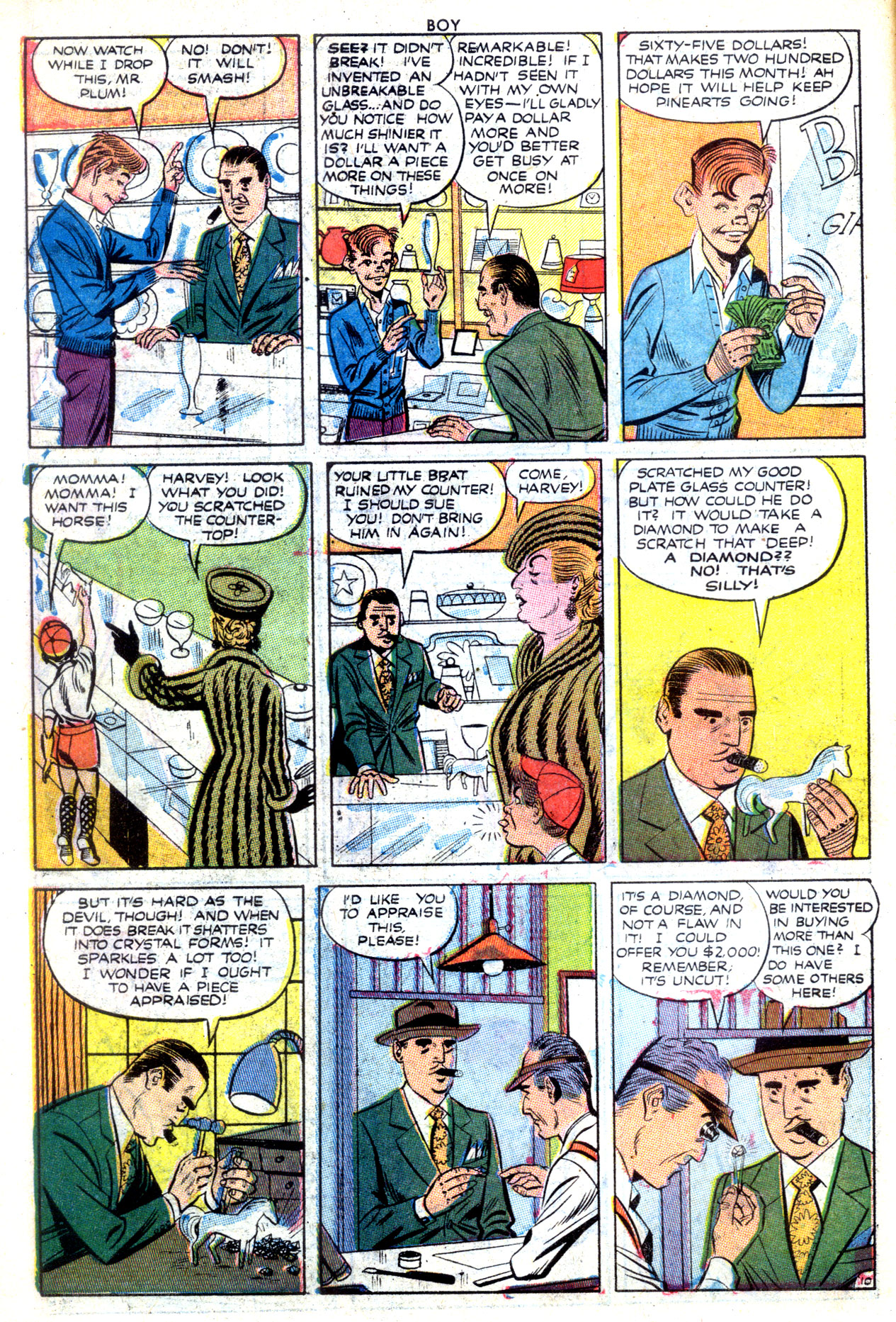 Read online Boy Comics comic -  Issue #67 - 12