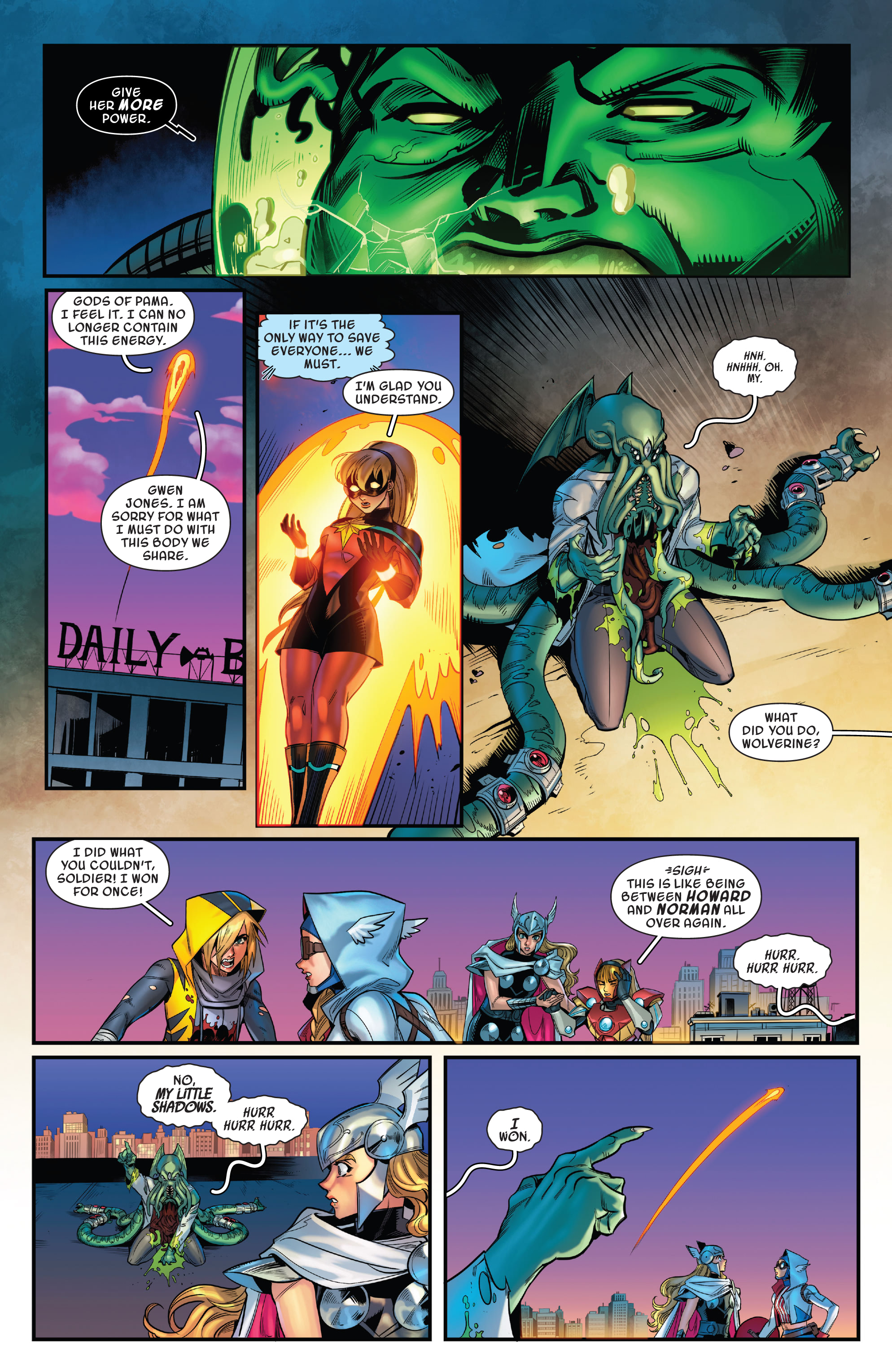 Read online Spider-Gwen: Gwenverse comic -  Issue #4 - 18