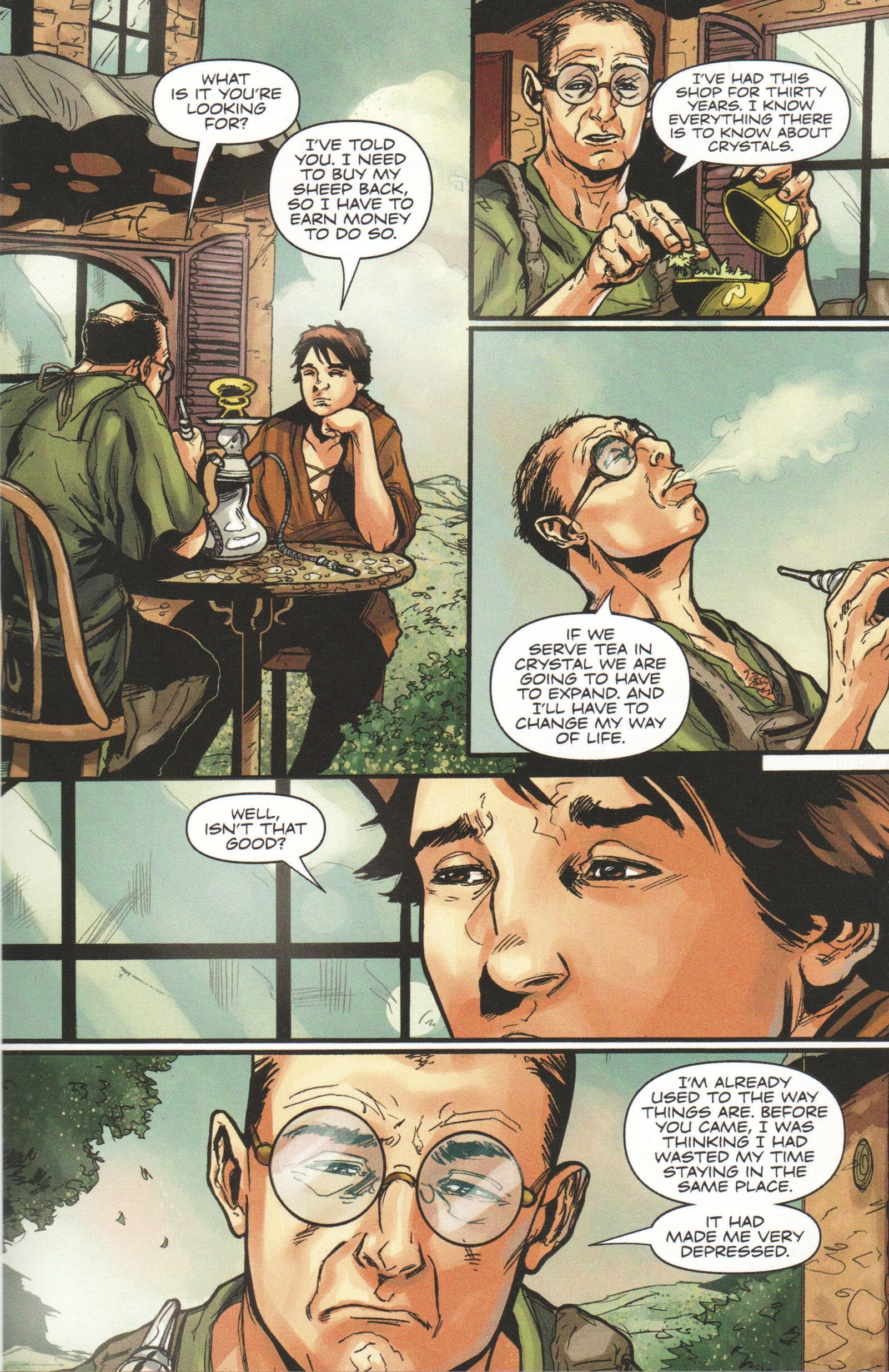 Read online The Alchemist: A Graphic Novel comic -  Issue # TPB (Part 2) - 7