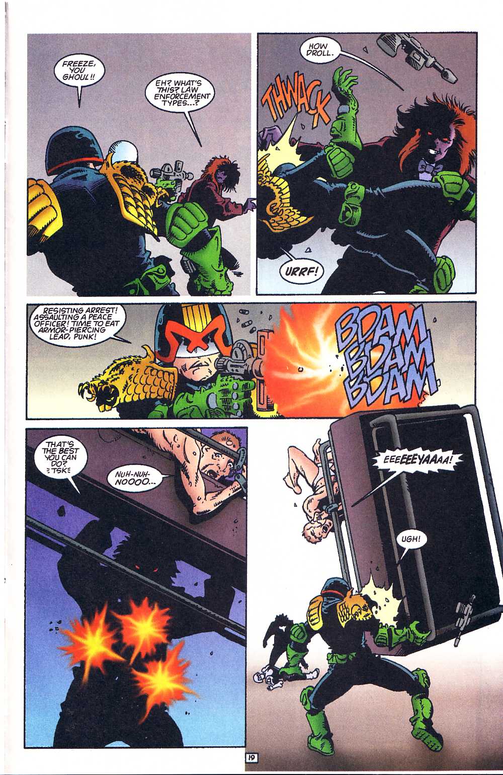 Read online Judge Dredd: Legends of the Law comic -  Issue #11 - 20