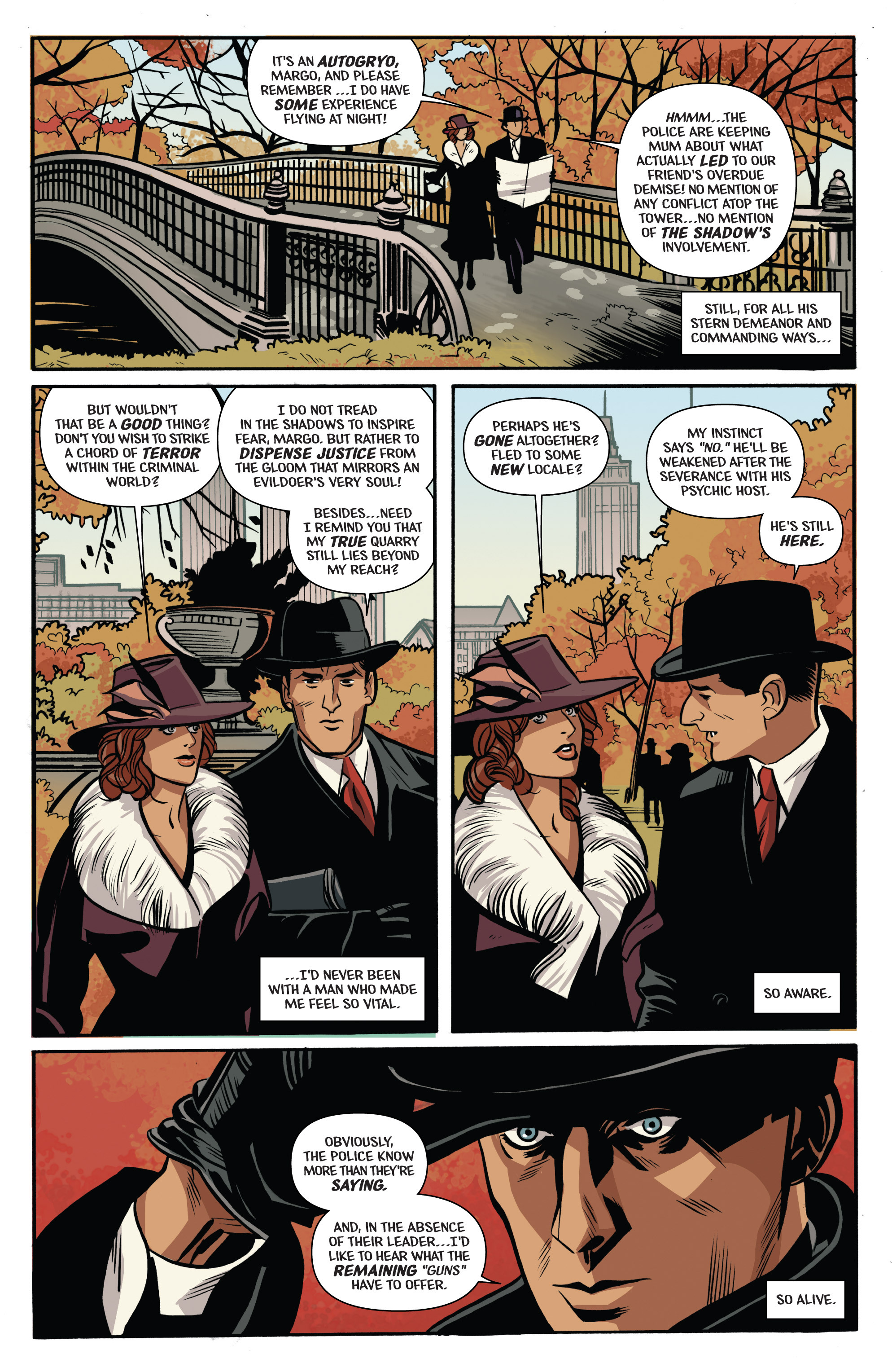 Read online The Shadow: Year One comic -  Issue #8 - 9