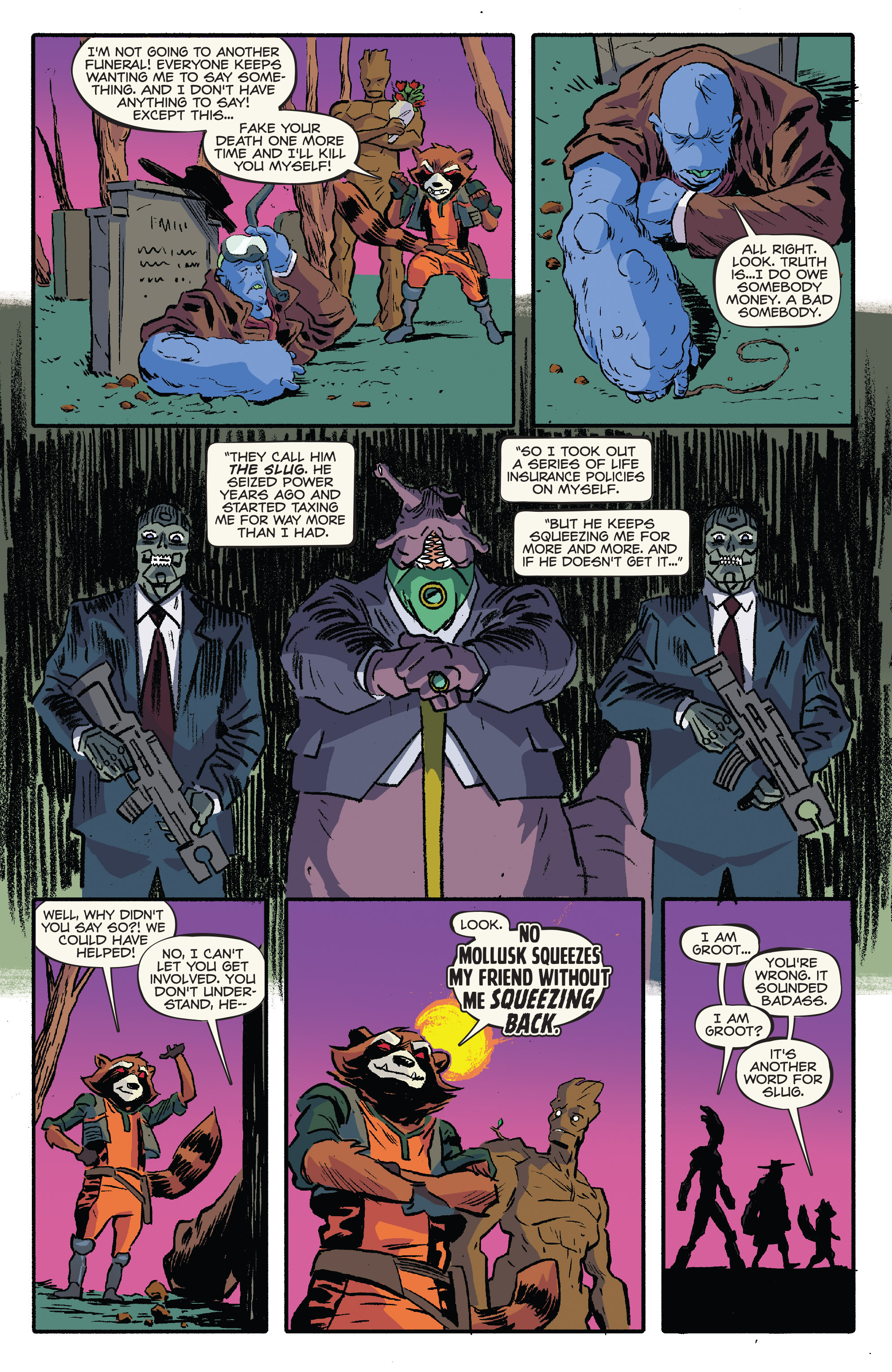 Read online Rocket Raccoon & Groot comic -  Issue #7 - 15