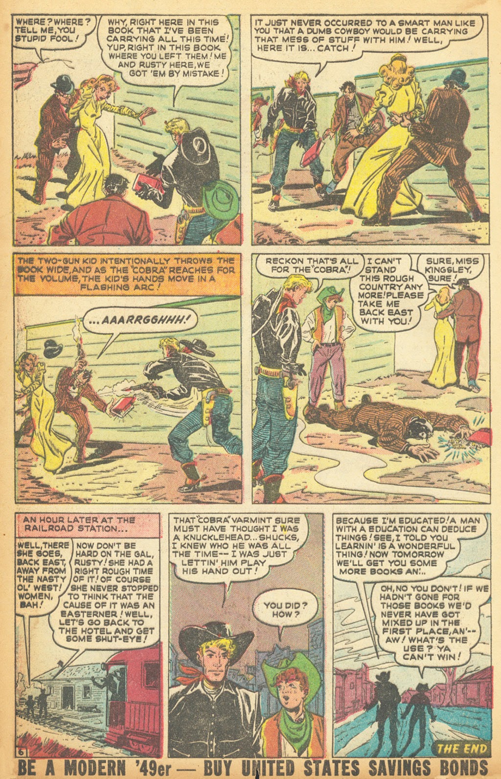 Read online Western Winners comic -  Issue #6 - 8