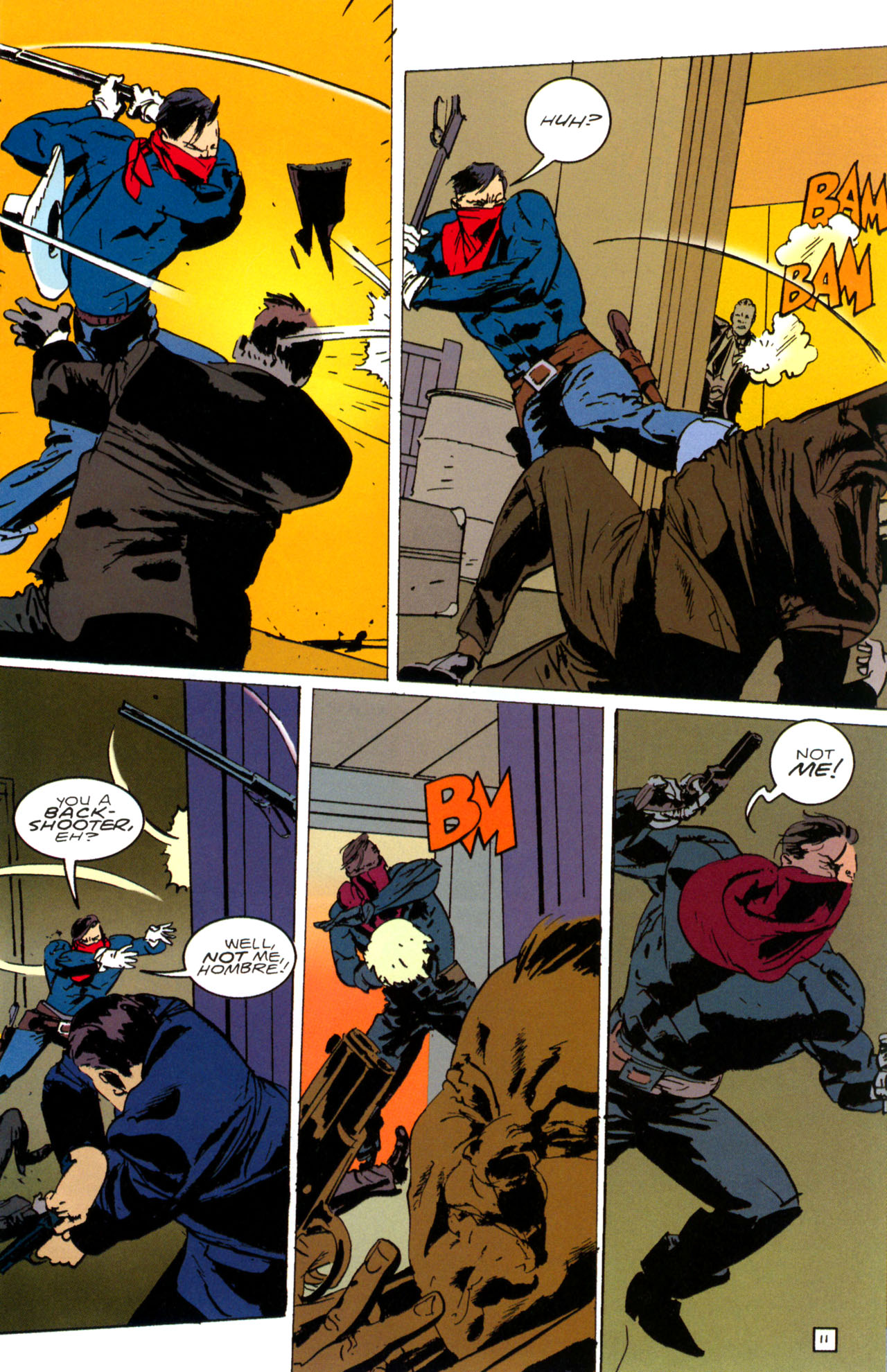 Read online Vigilante: City Lights, Prairie Justice comic -  Issue #4 - 12
