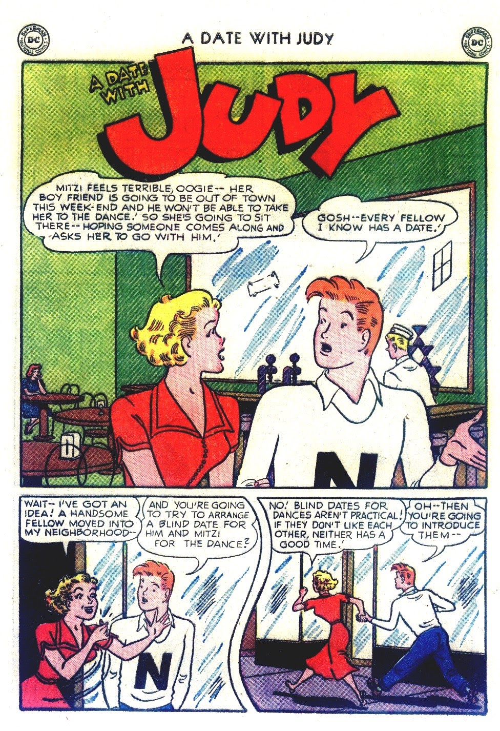 Read online A Date with Judy comic -  Issue #38 - 11