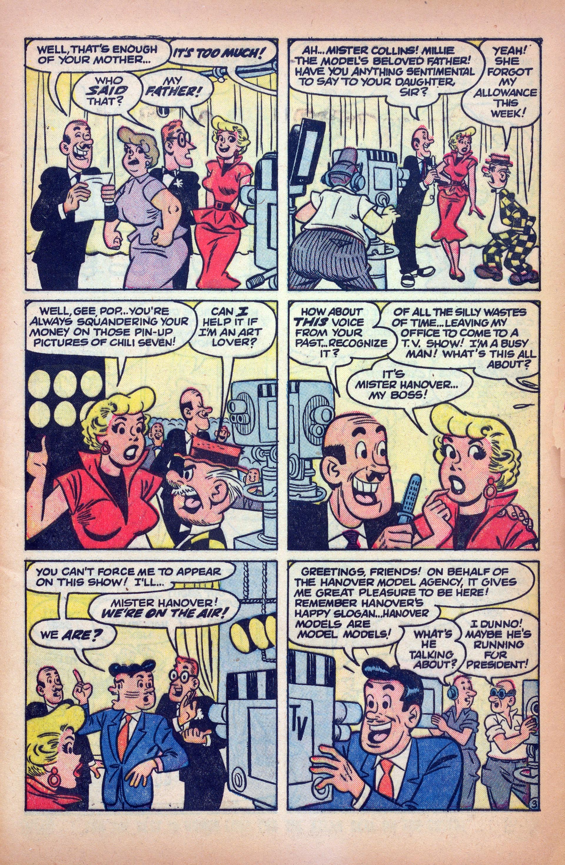 Read online Millie the Model comic -  Issue #53 - 5