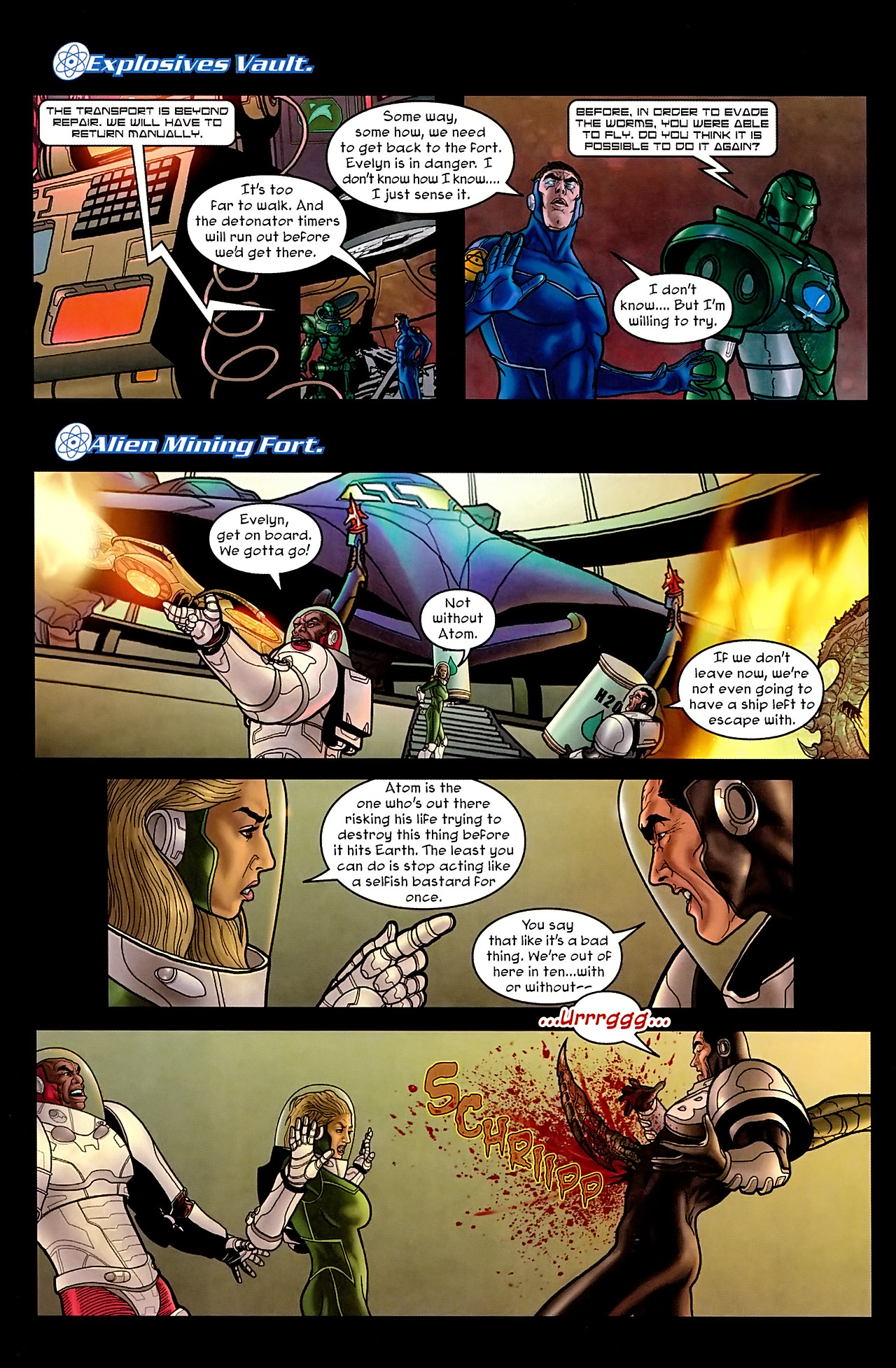 Read online Zero-G comic -  Issue #4 - 20