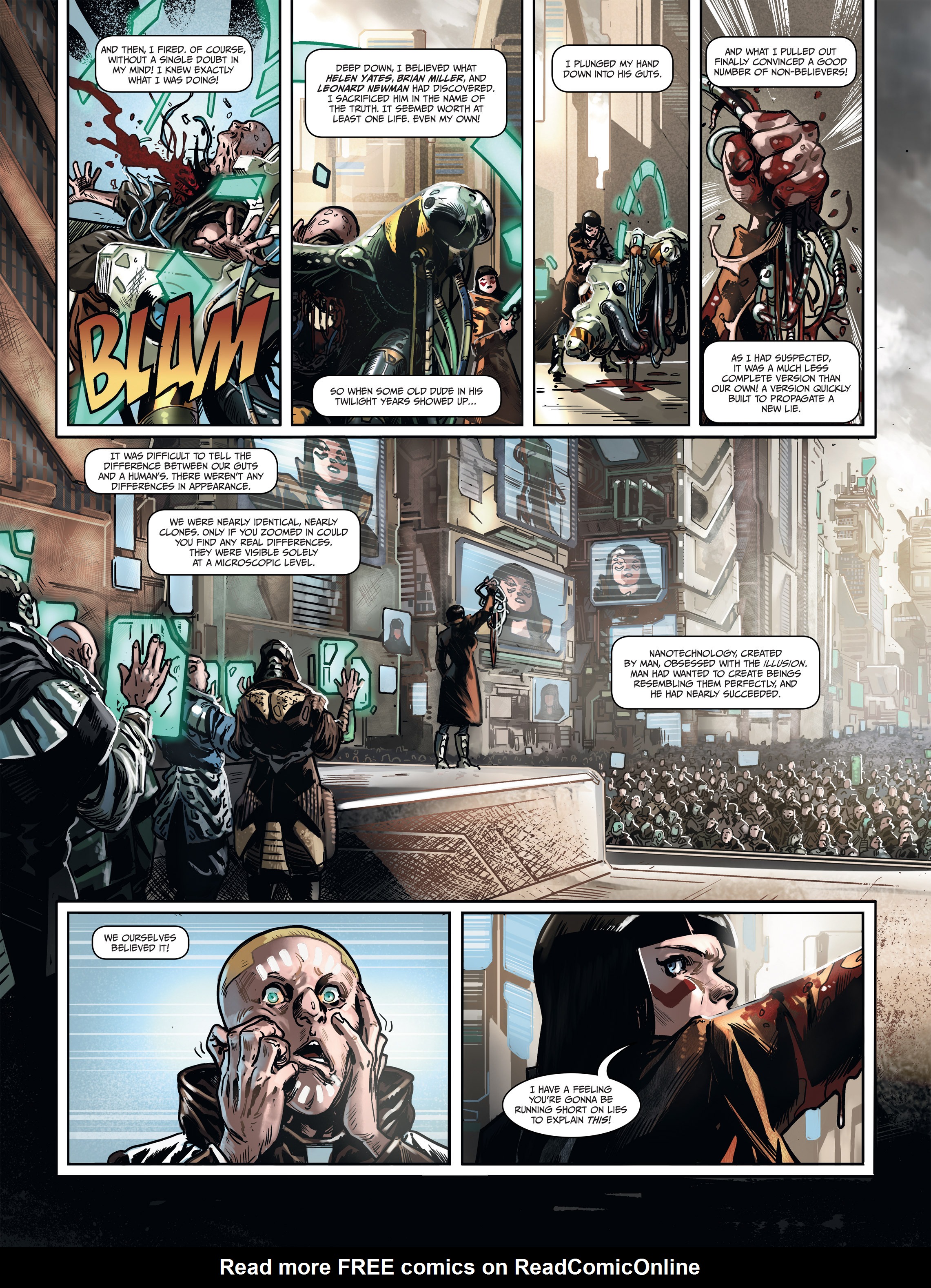 Read online Androïds comic -  Issue #1 - 59