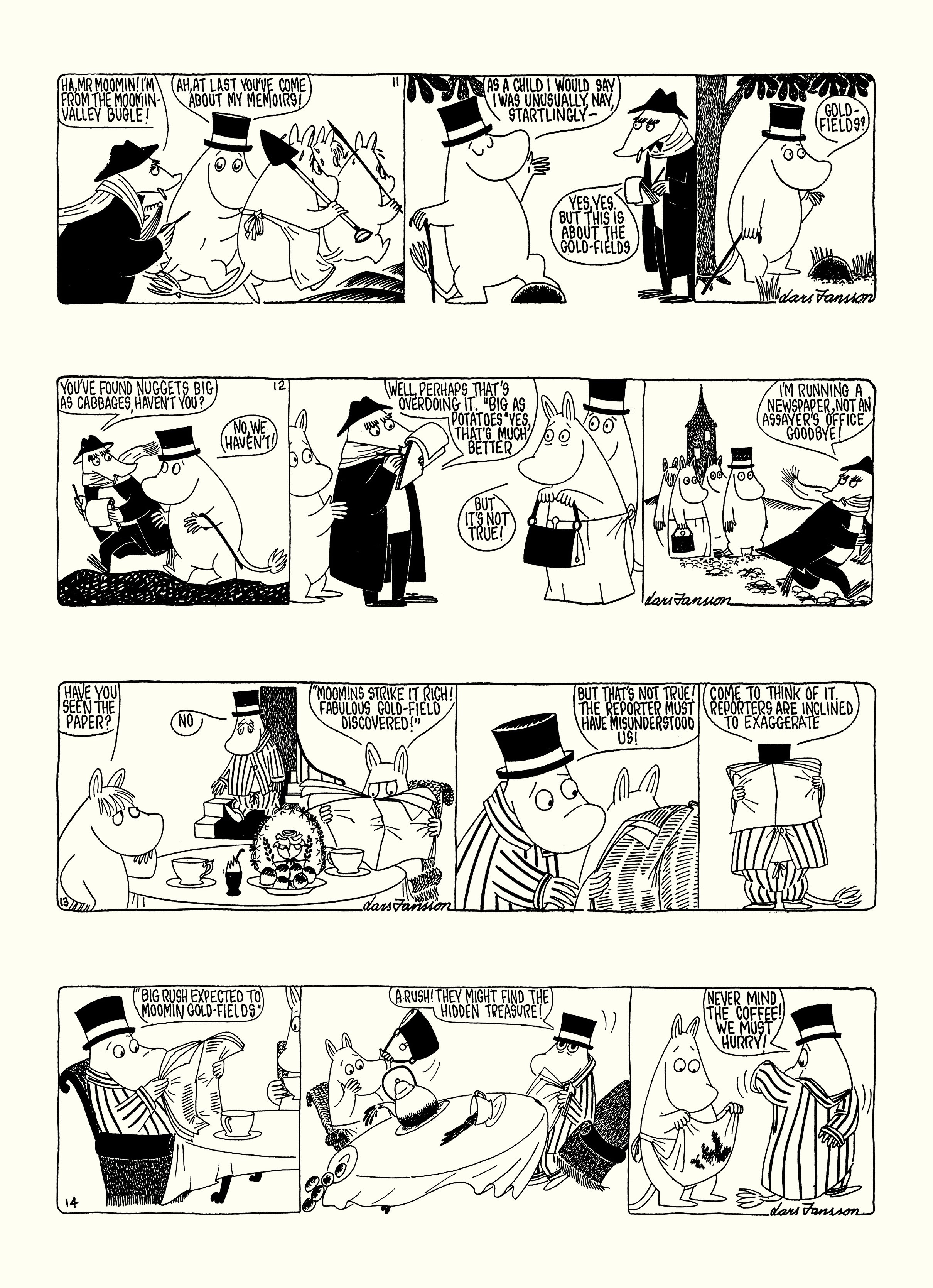Read online Moomin: The Complete Lars Jansson Comic Strip comic -  Issue # TPB 7 - 72