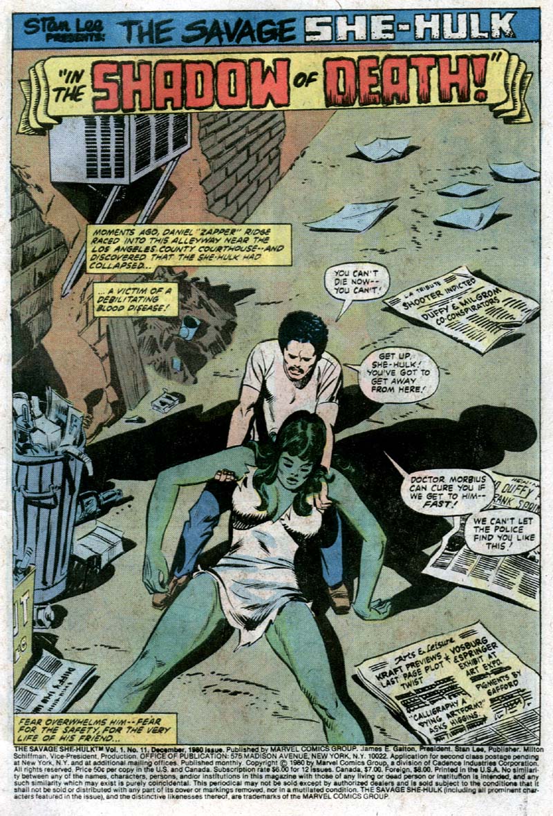 The Savage She-Hulk Issue #11 #11 - English 2