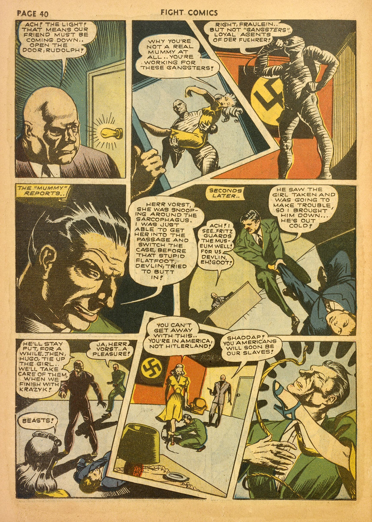 Read online Fight Comics comic -  Issue #22 - 42