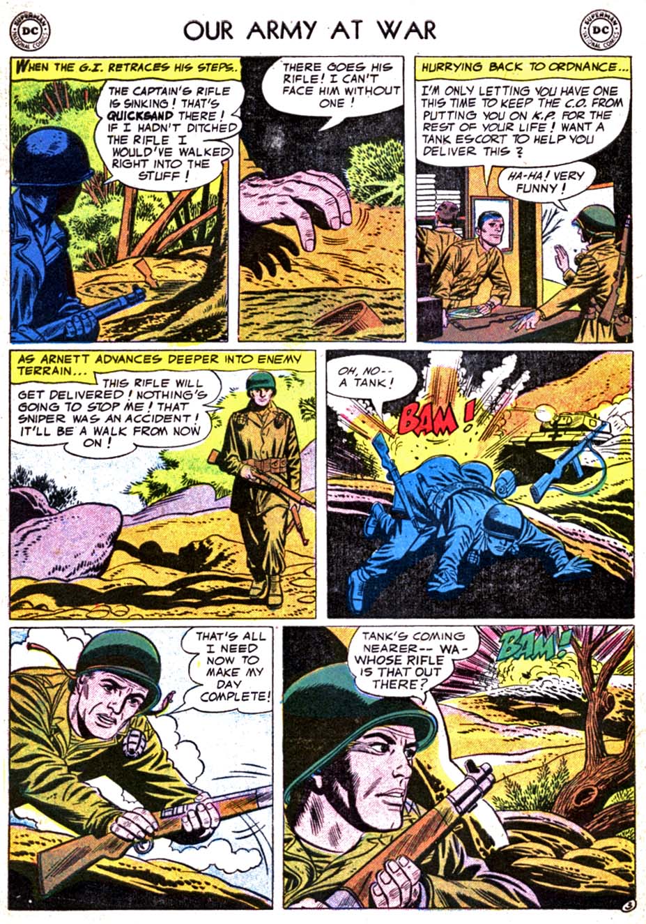 Read online Our Army at War (1952) comic -  Issue #39 - 30