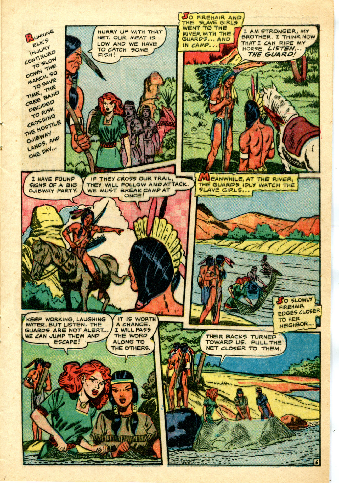 Read online Firehair (1951) comic -  Issue #10 - 9