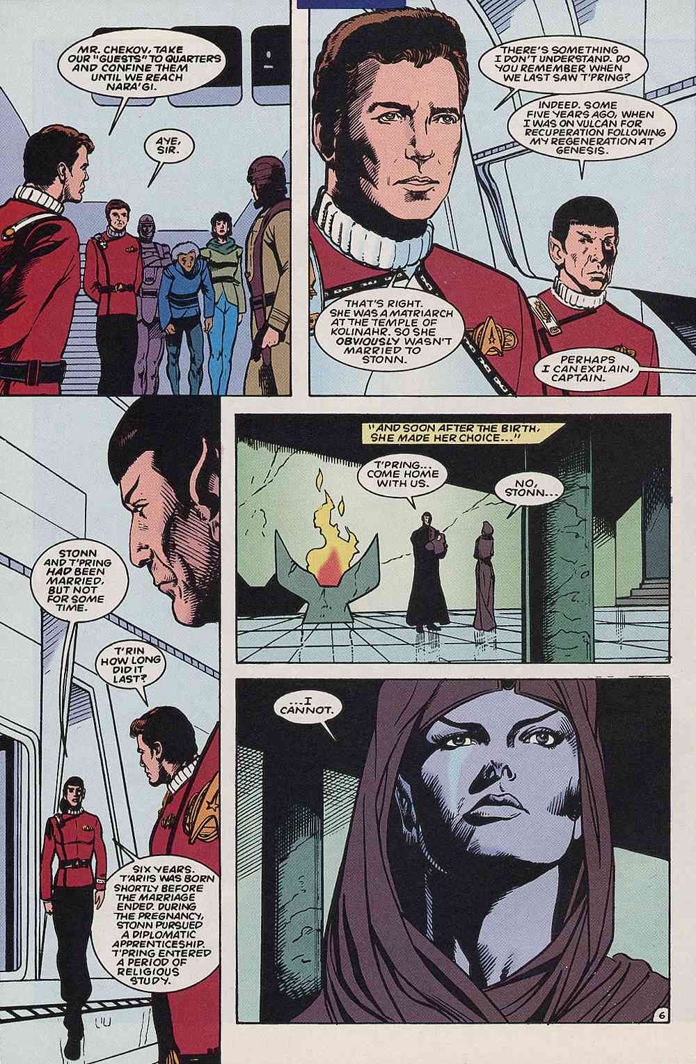 Read online Star Trek (1989) comic -  Issue #66 - 7