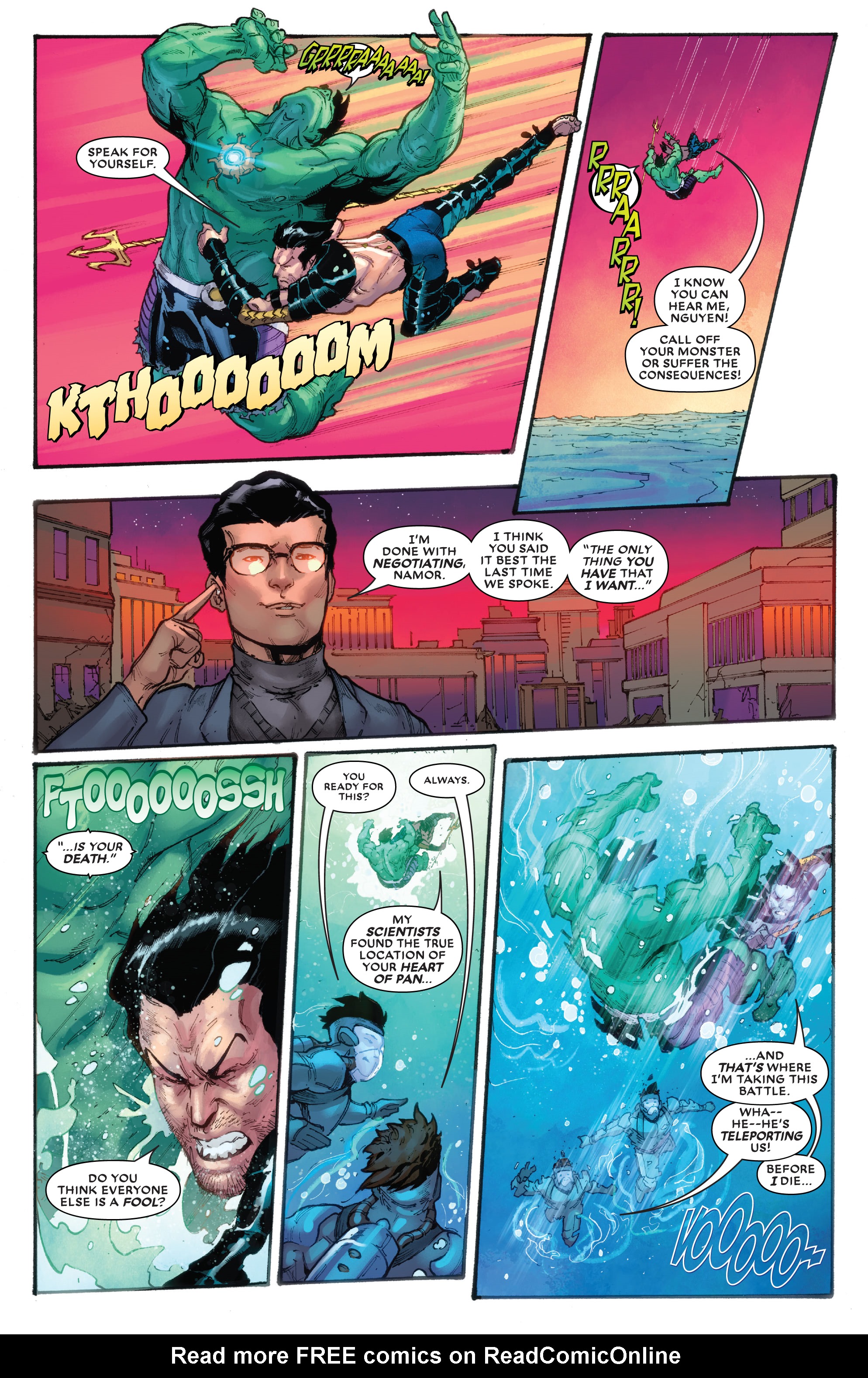 Read online Atlantis Attacks comic -  Issue #5 - 11