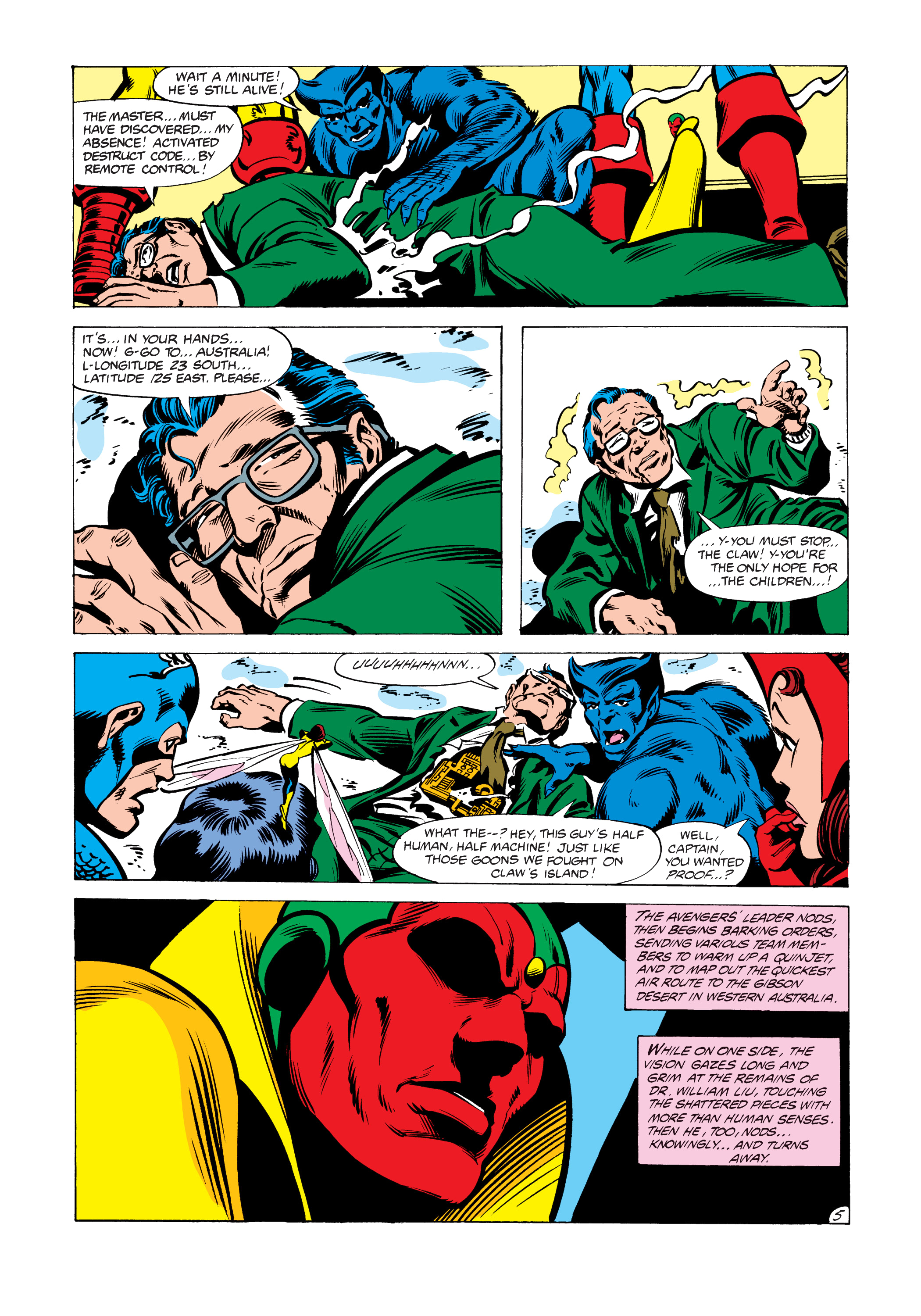 Read online Marvel Masterworks: The Avengers comic -  Issue # TPB 20 (Part 1) - 61