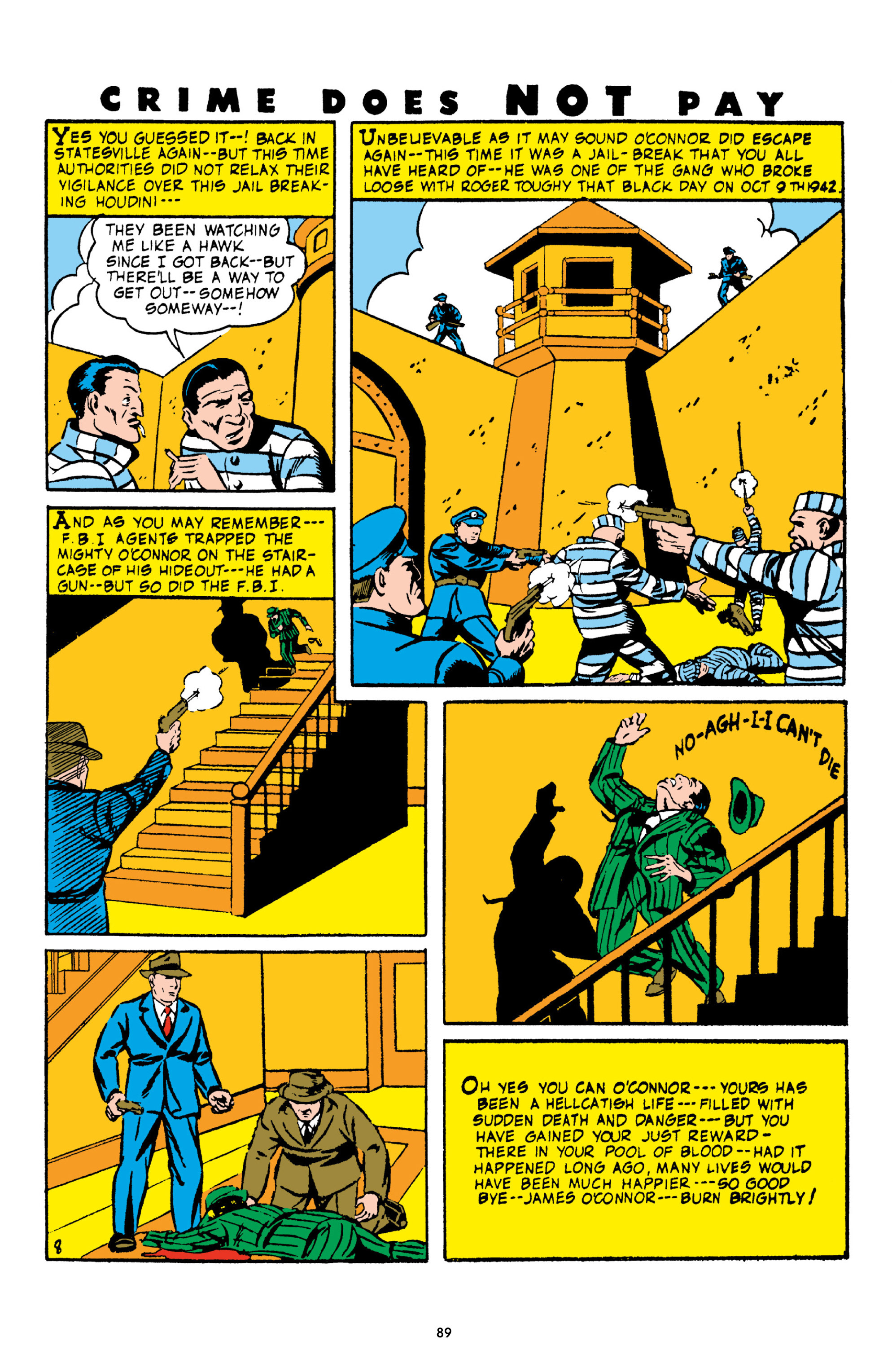 Read online Crime Does Not Pay Archives comic -  Issue # TPB 3 (Part 1) - 89