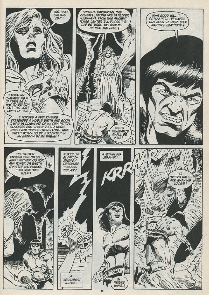 Read online The Savage Sword Of Conan comic -  Issue #188 - 51