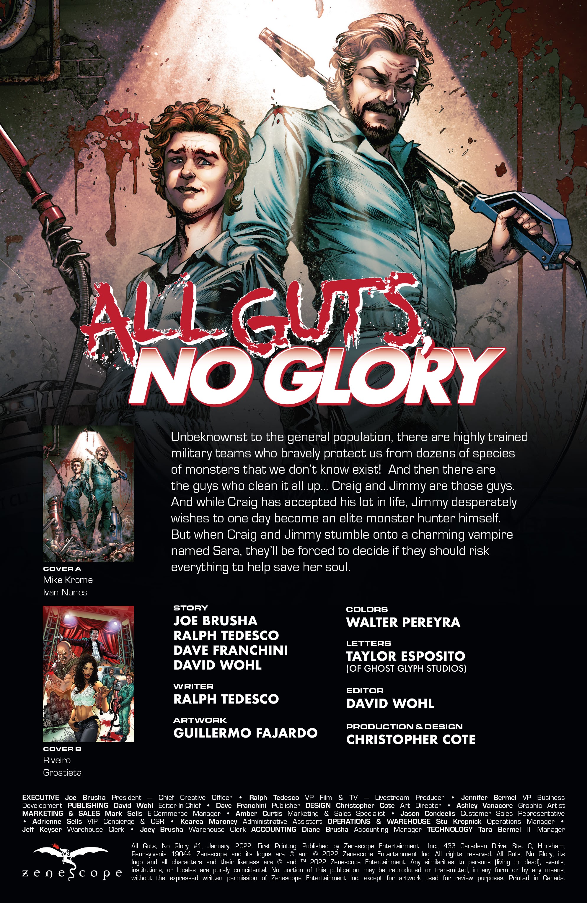 Read online All Guts, No Glory comic -  Issue #1 - 2