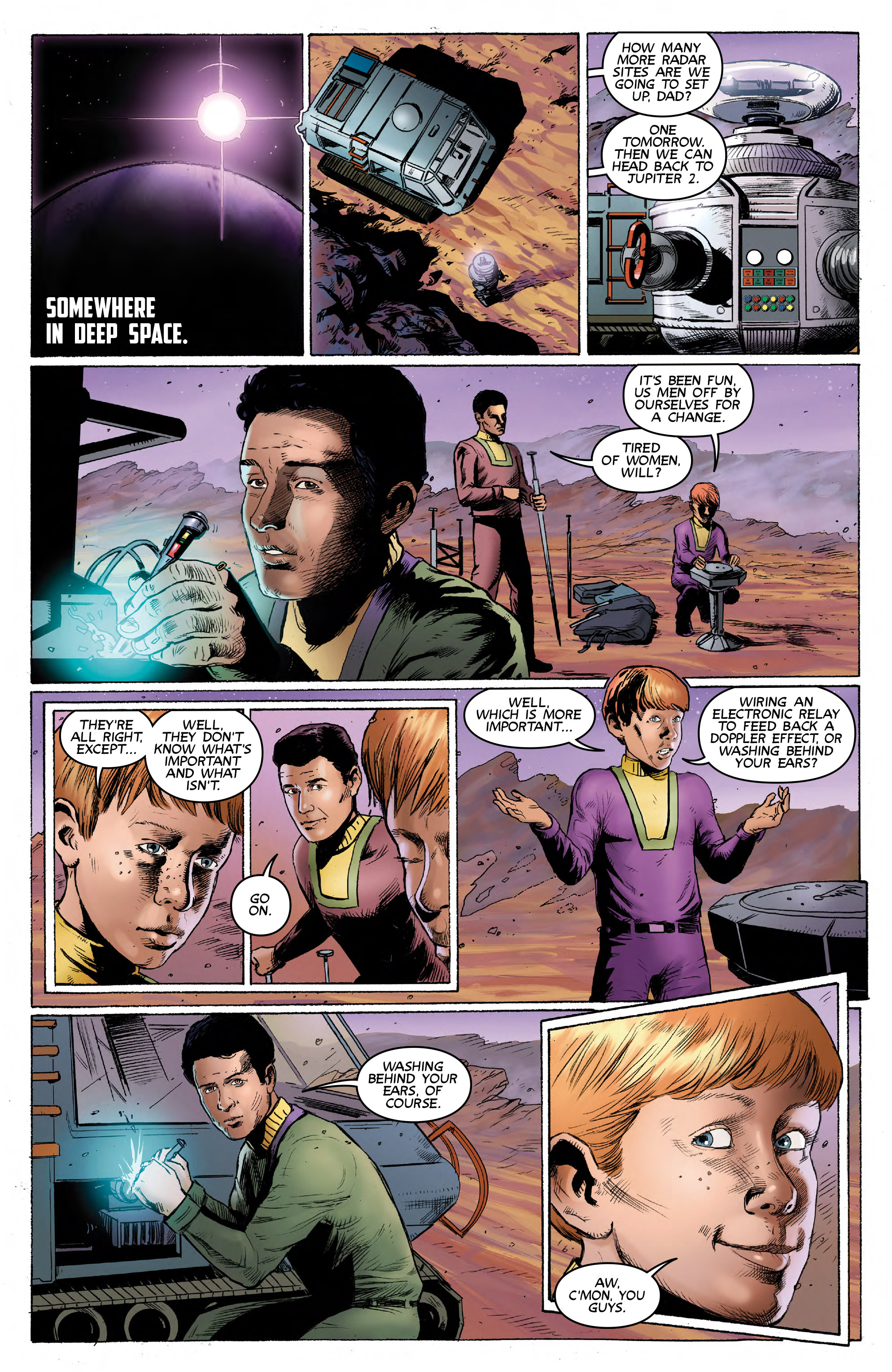 Read online Irwin Allen's Lost In Space: The Lost Adventures comic -  Issue #1 - 5