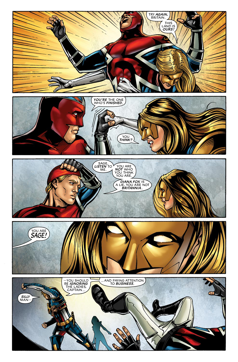 Read online New Excalibur comic -  Issue #23 - 23