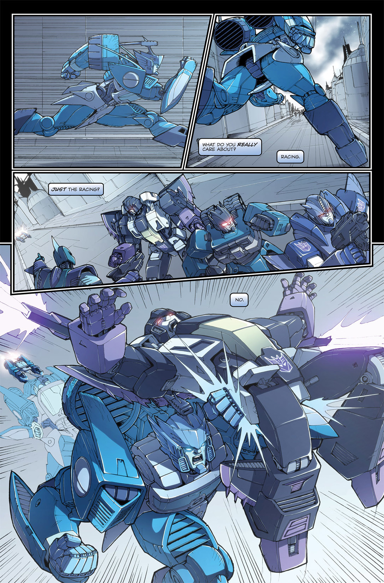 Read online Transformers Spotlight: Blurr comic -  Issue # Full - 24