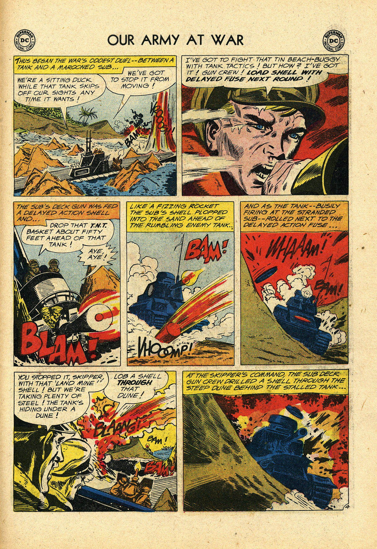 Read online Our Army at War (1952) comic -  Issue #95 - 23