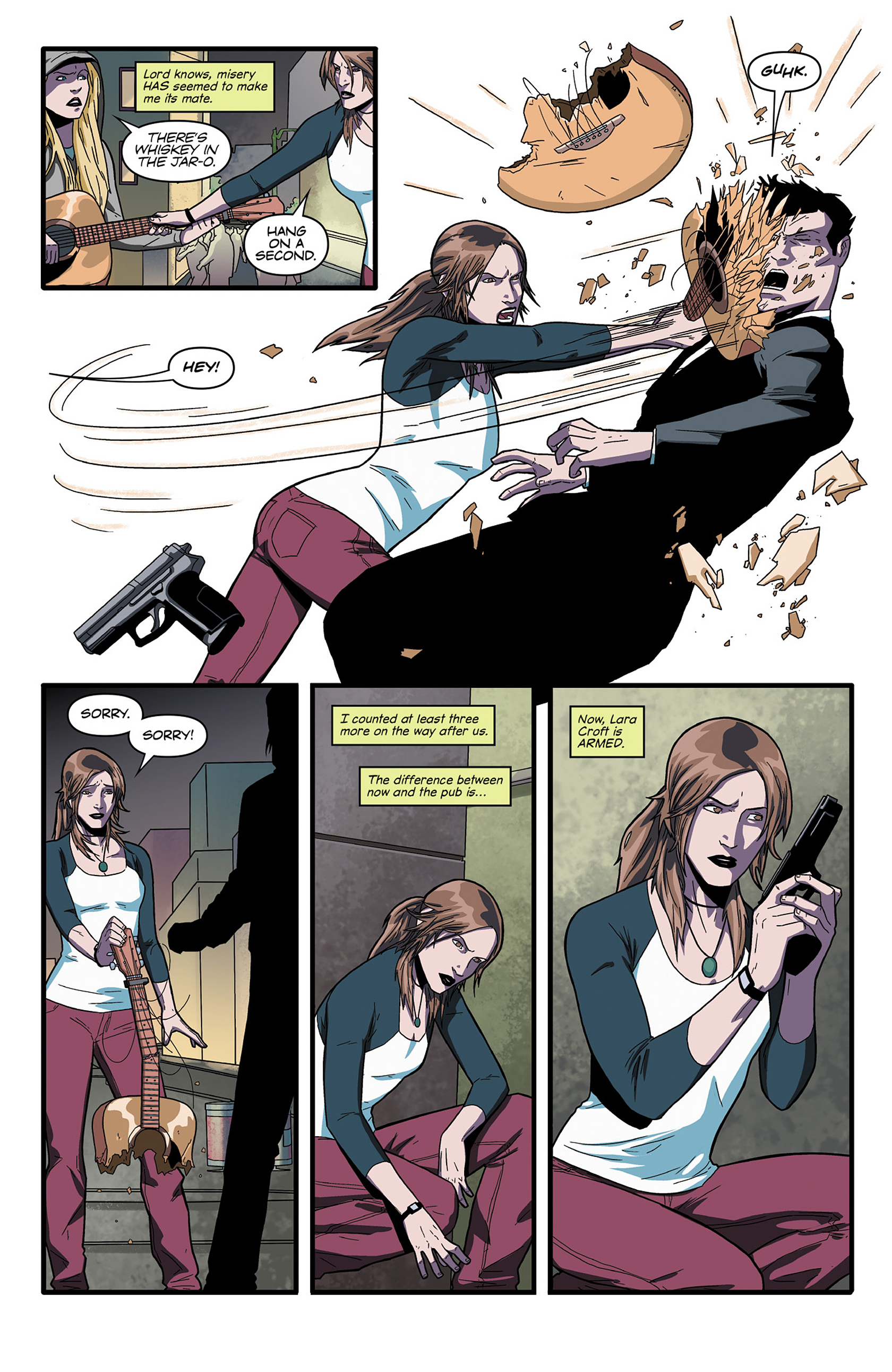 Read online Tomb Raider (2014) comic -  Issue #3 - 18