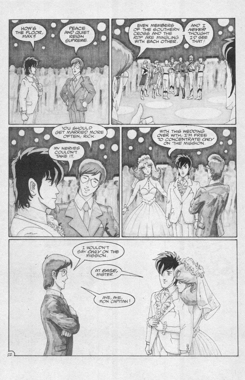 Read online Robotech II: The Sentinels comic -  Issue # _Wedding Special 2 - 23