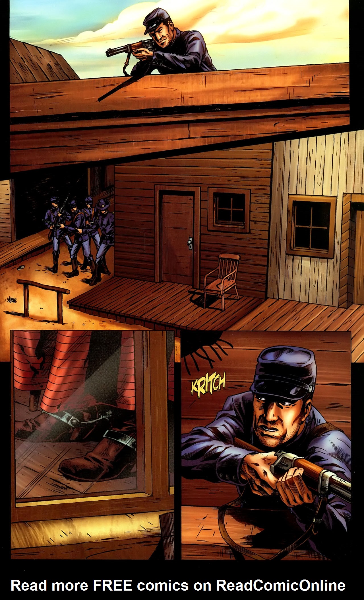 Read online The Man with No Name comic -  Issue #1 - 5