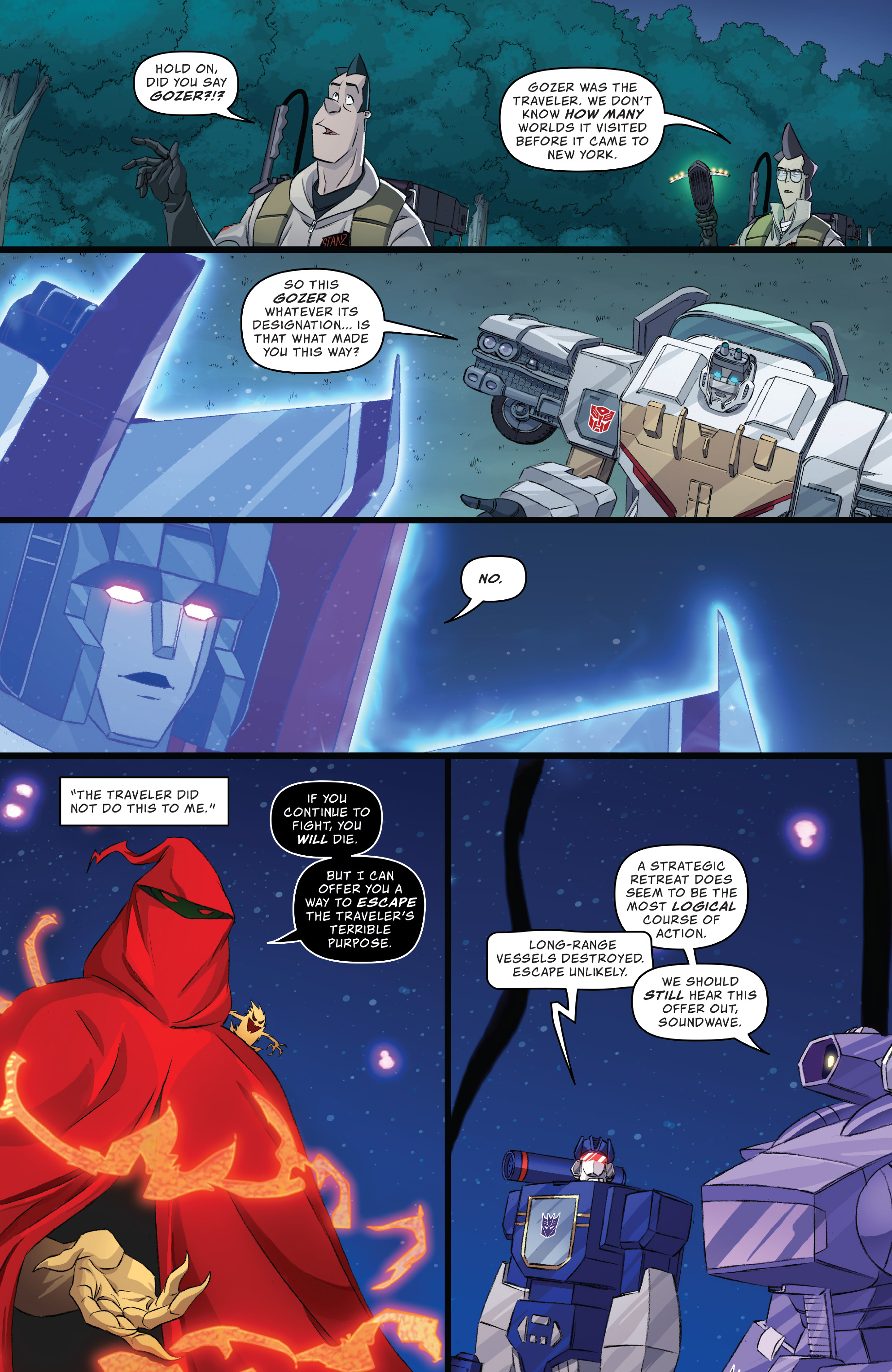 Read online Transformers/Ghostbusters comic -  Issue #2 - 14