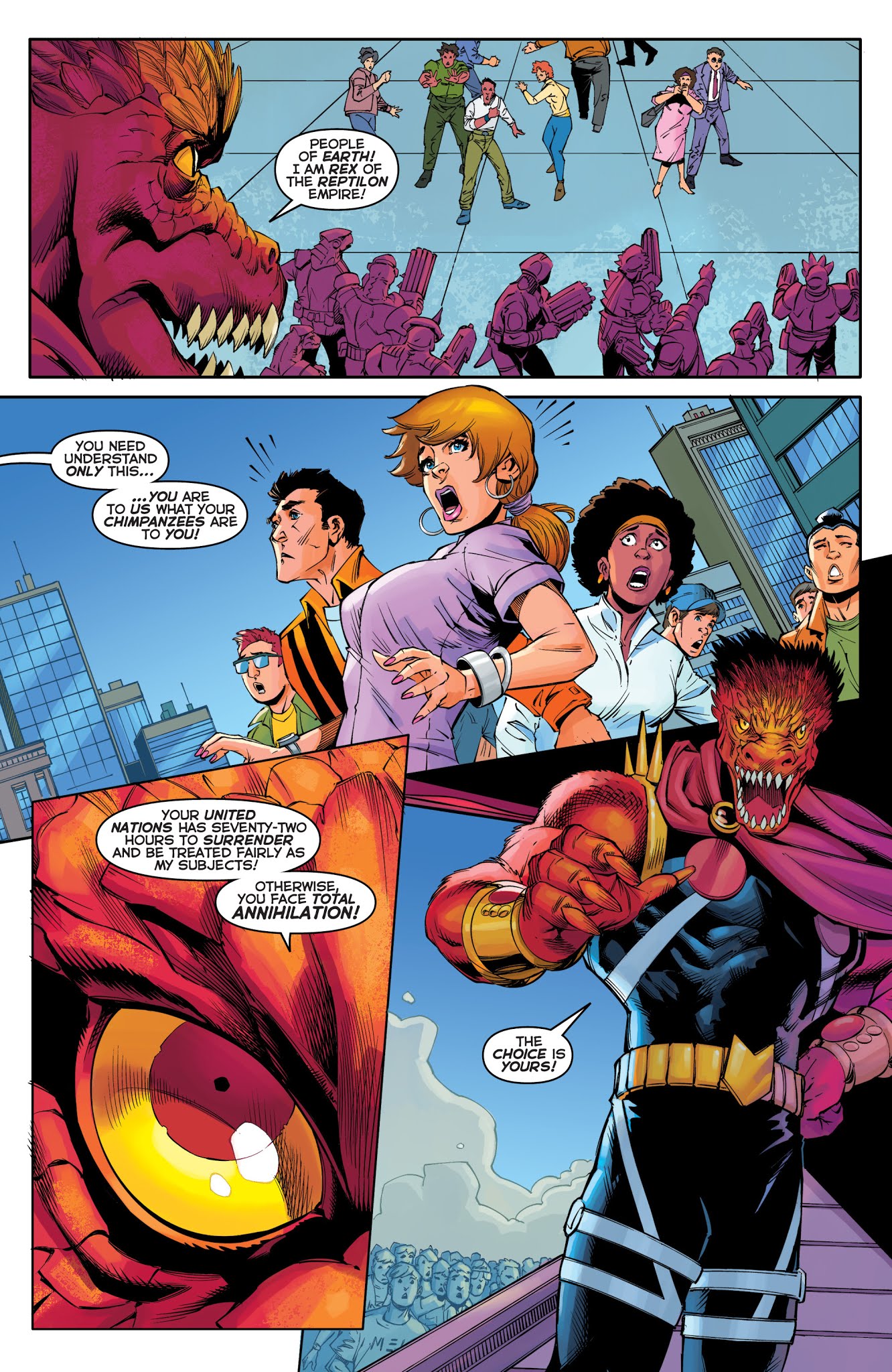 Read online Dinosaucers comic -  Issue #3 - 12