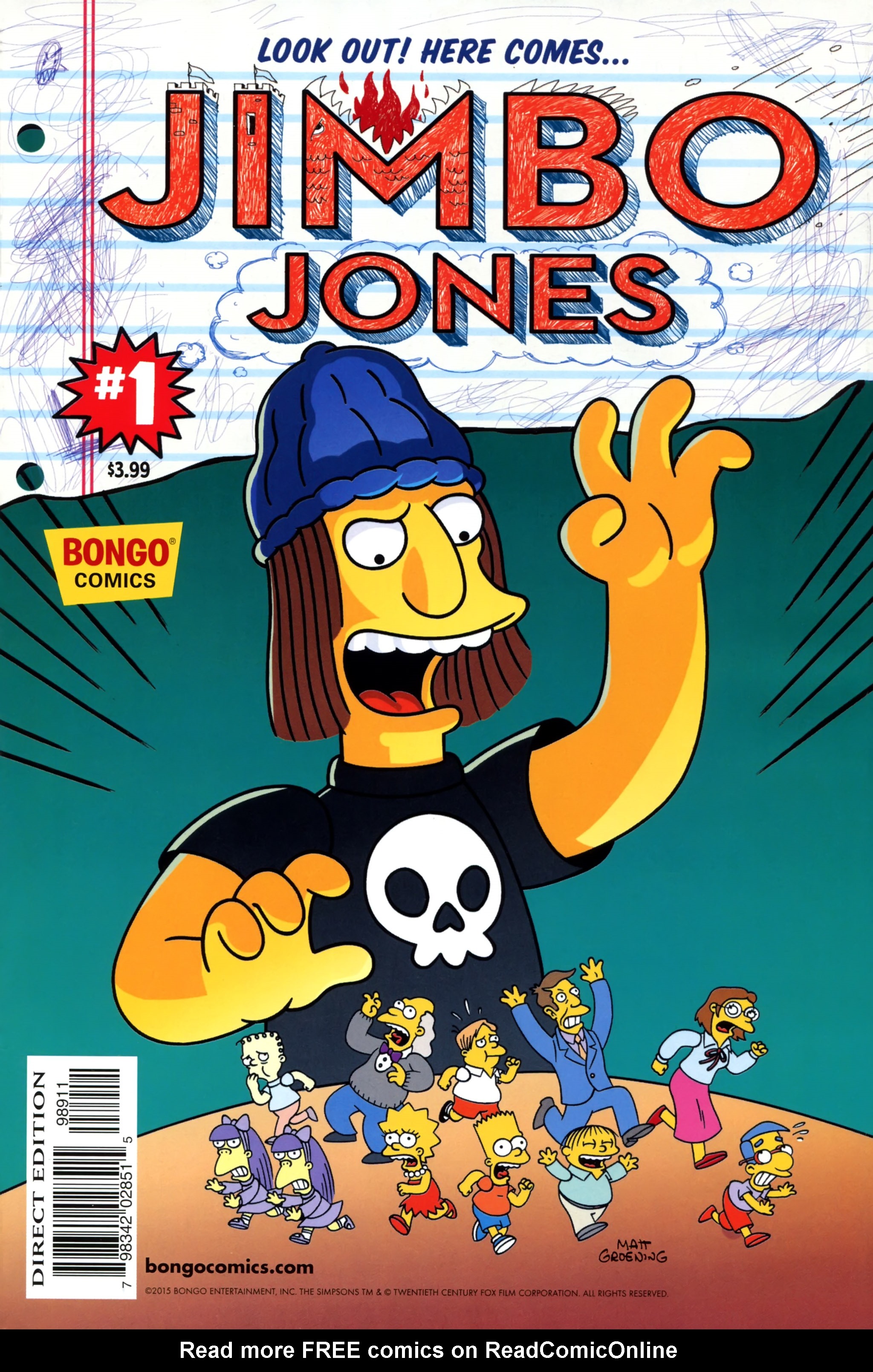 Read online Simpsons One-Shot Wonders: Jimbo comic -  Issue # Full - 1