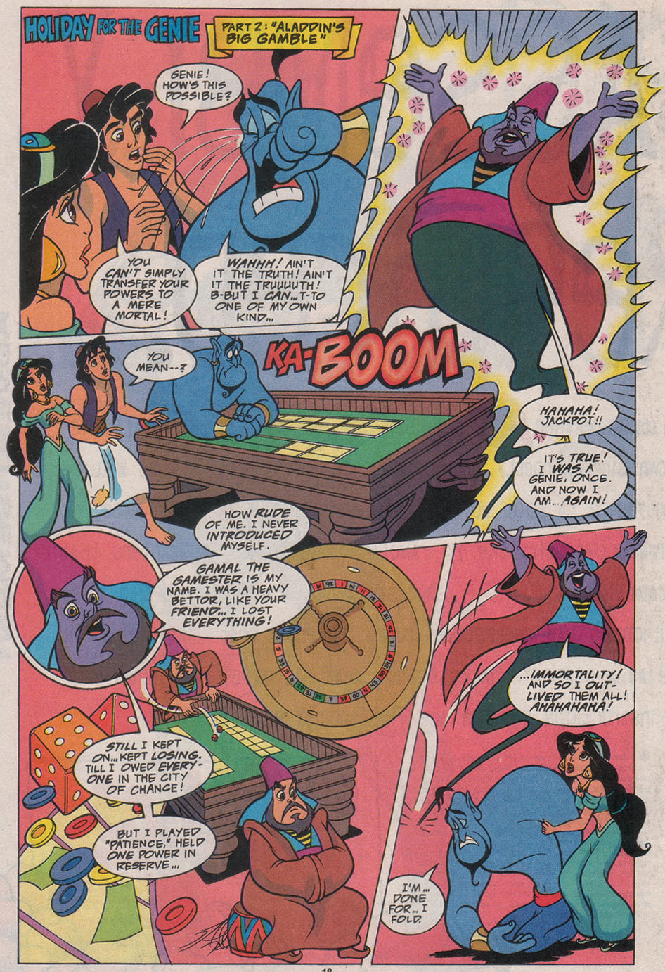 Read online Disney's Aladdin comic -  Issue #10 - 18