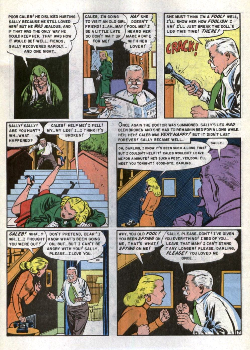 Read online The Vault of Horror (1950) comic -  Issue #14 - 10