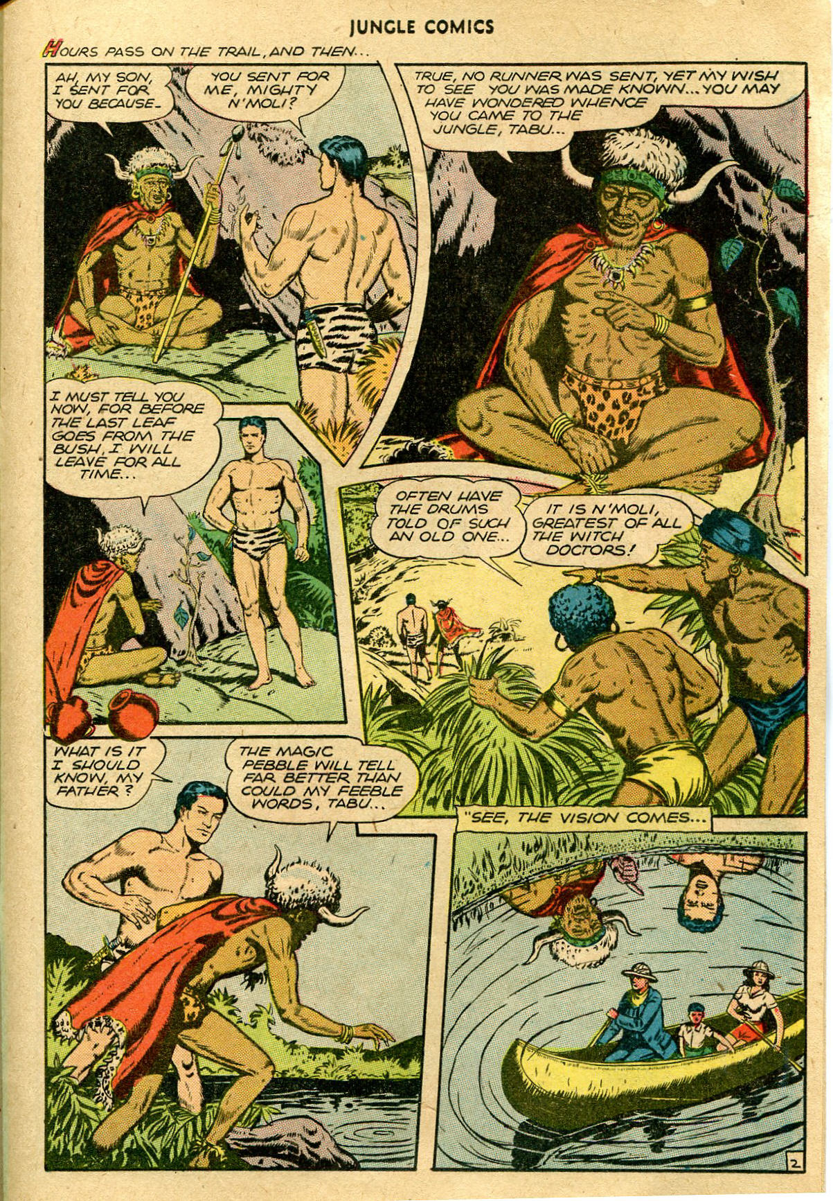 Read online Jungle Comics comic -  Issue #79 - 30