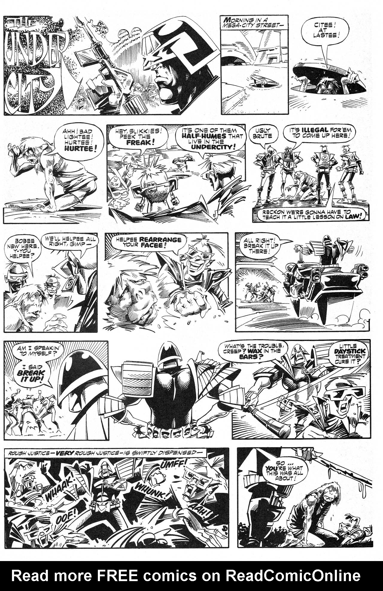 Read online Judge Dredd Megazine (vol. 3) comic -  Issue #45 - 18