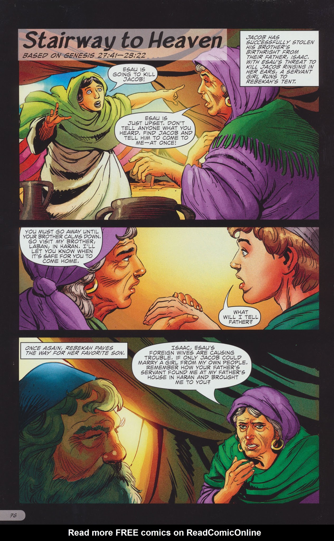 Read online The Action Bible comic -  Issue # TPB 1 - 80