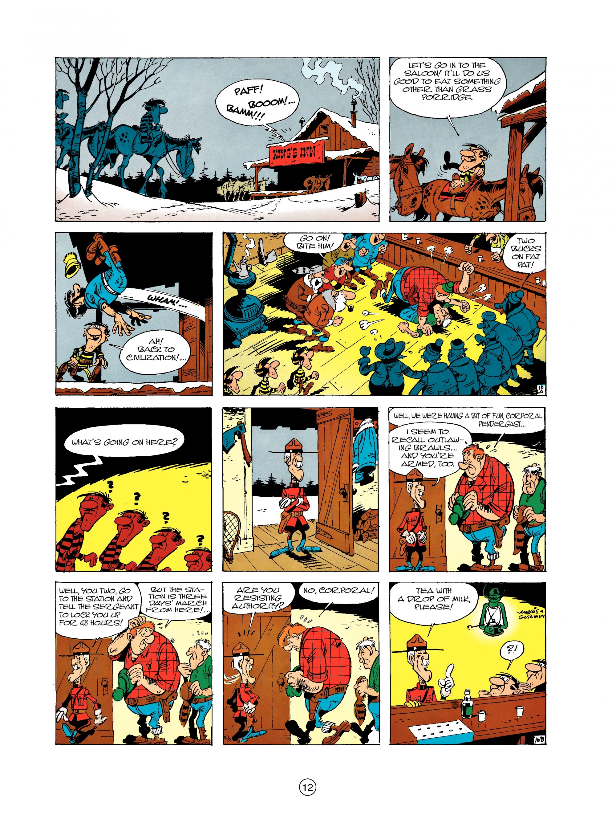 Read online A Lucky Luke Adventure comic -  Issue #15 - 12