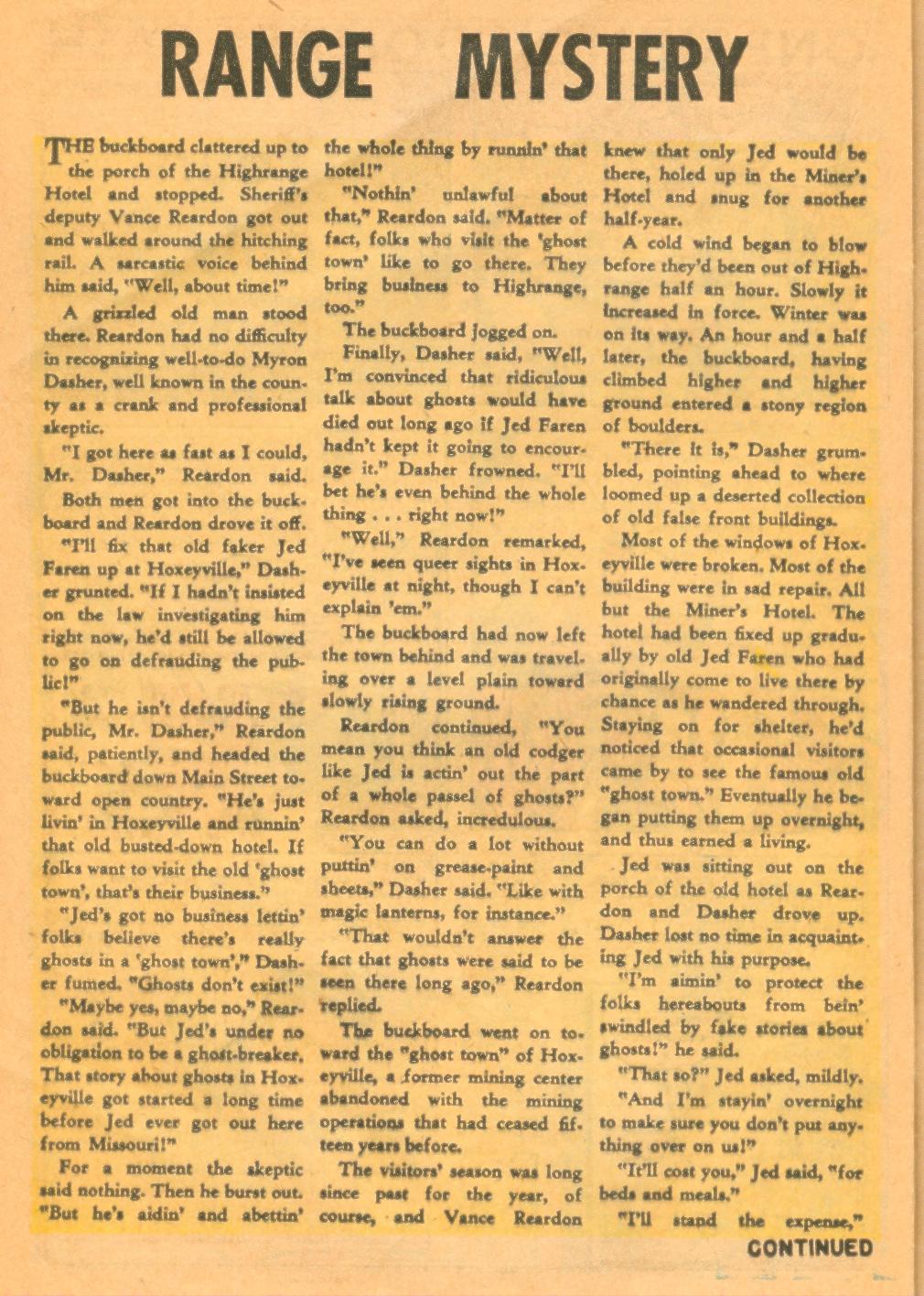 Read online Wyatt Earp comic -  Issue #23 - 24